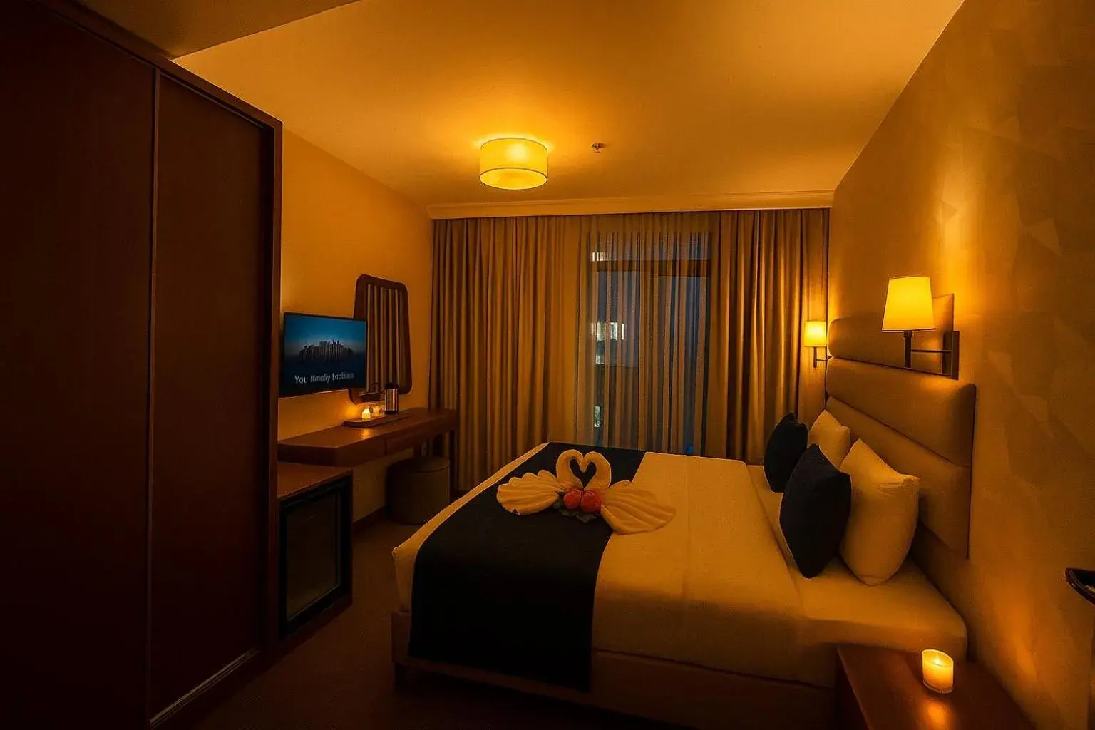 Standard Double or Twin Room with Balcony in Istanbul Midpoint Hotel Standard Double or Twin Room with Balcony in Istanbul Midpoint Hotel