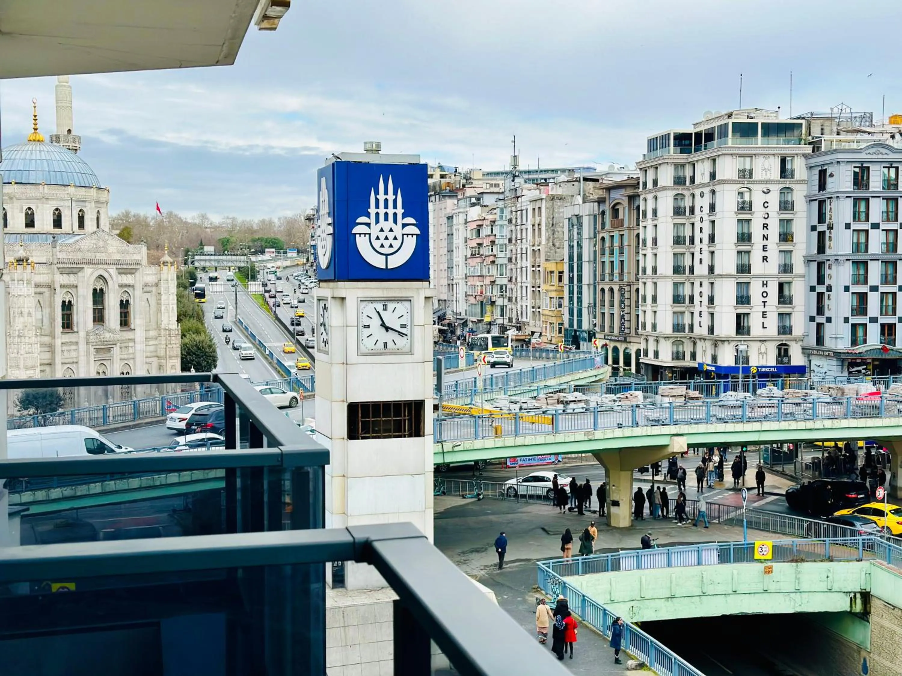 Balcony/Terrace in Istanbul Midpoint Hotel