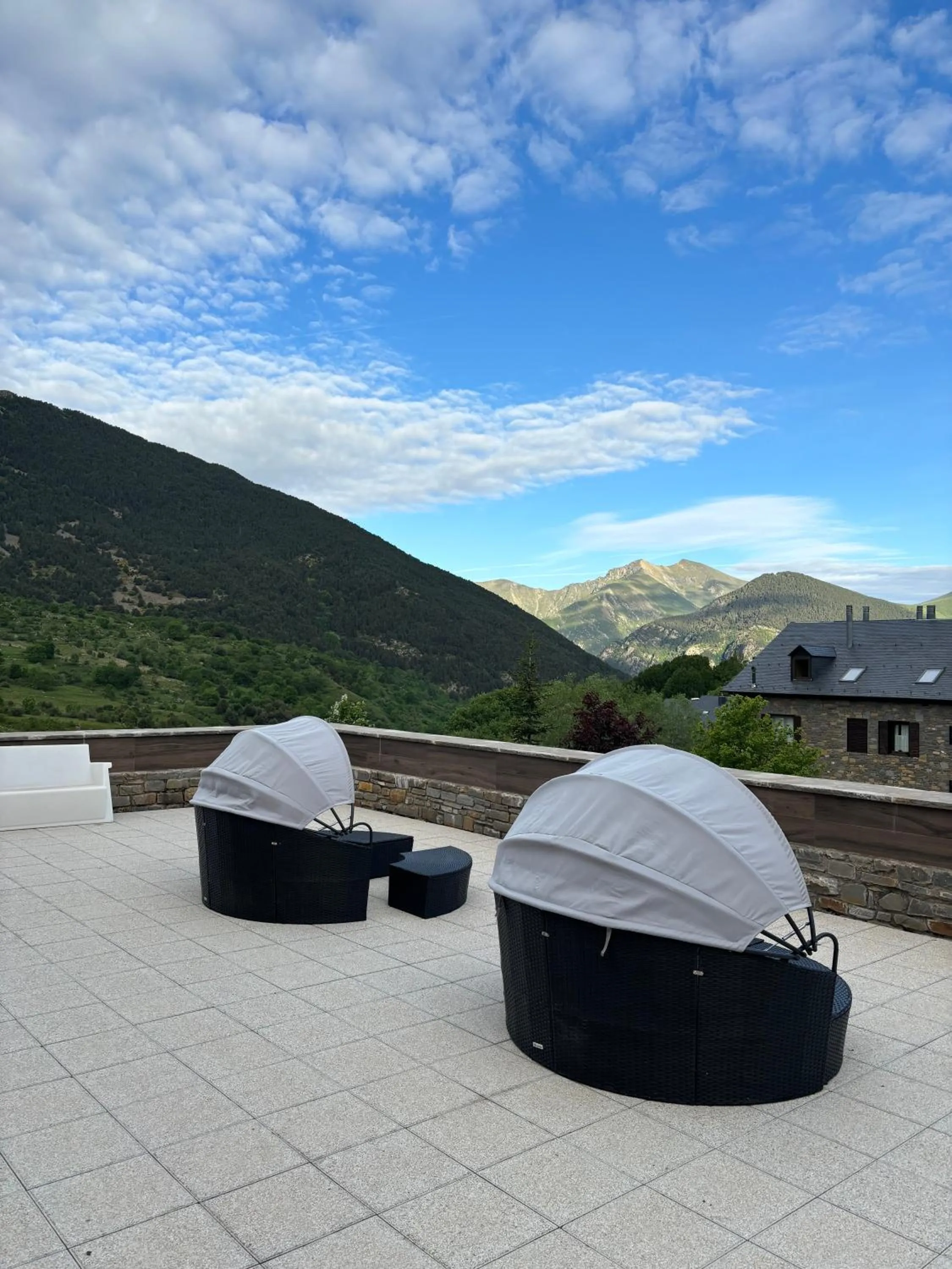 Mountain view in Aparthotel Siente Boí & SPA