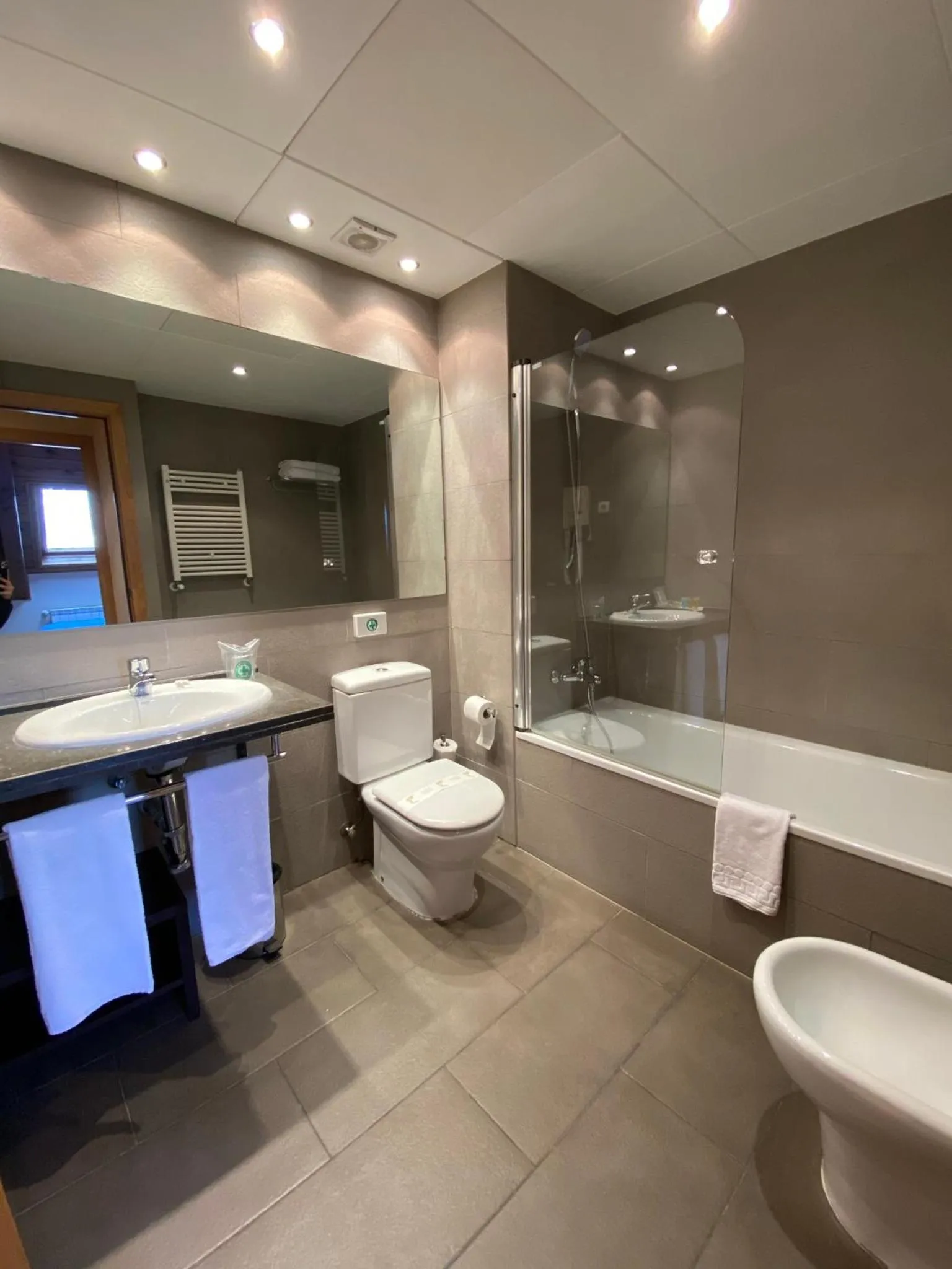 Bathroom in Aparthotel Siente Boí & SPA