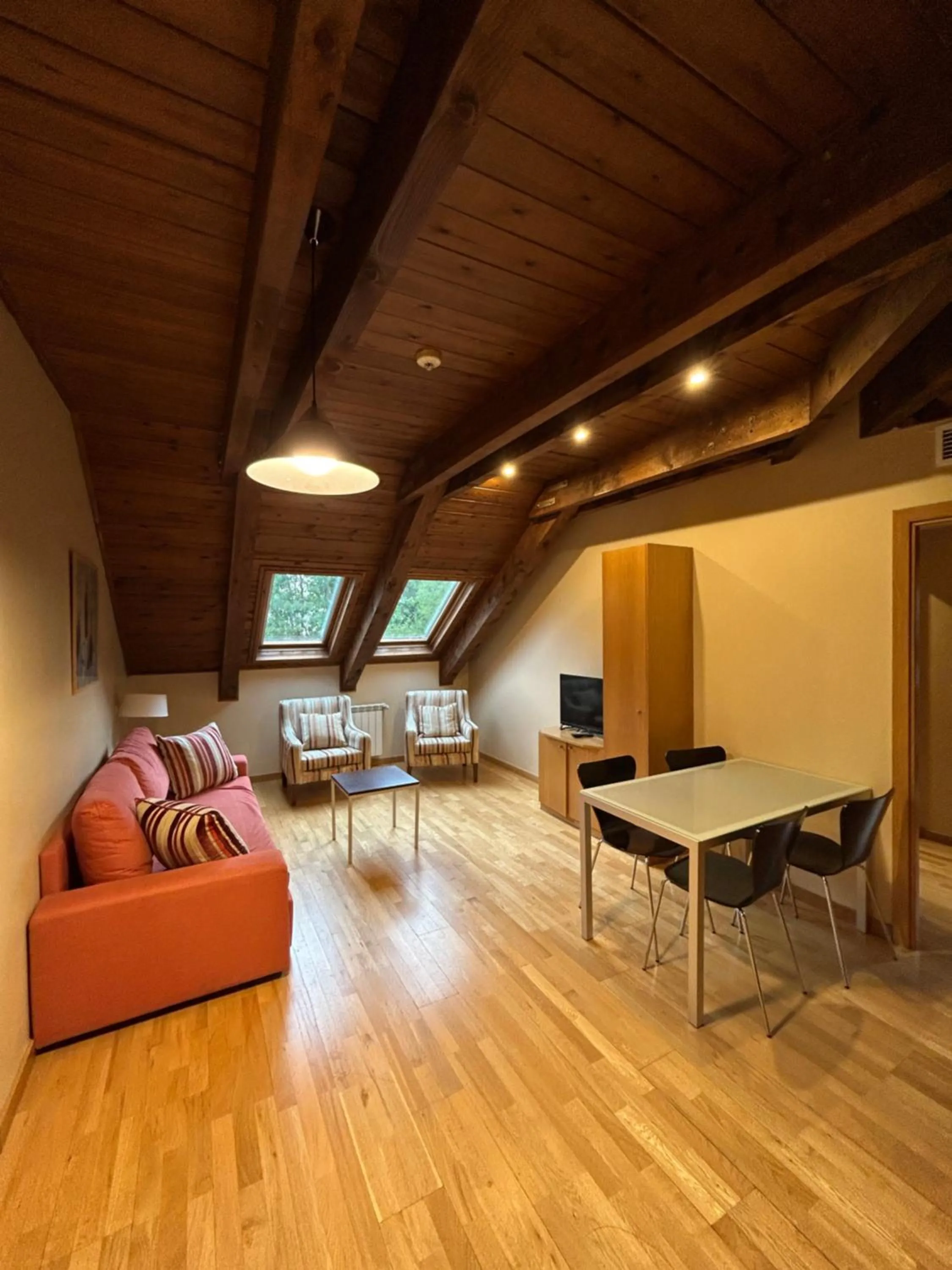 Seating area in Aparthotel Siente Boí & SPA