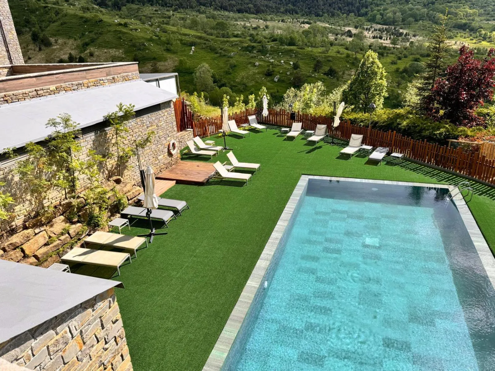 Natural landscape in Aparthotel Siente Boí & SPA