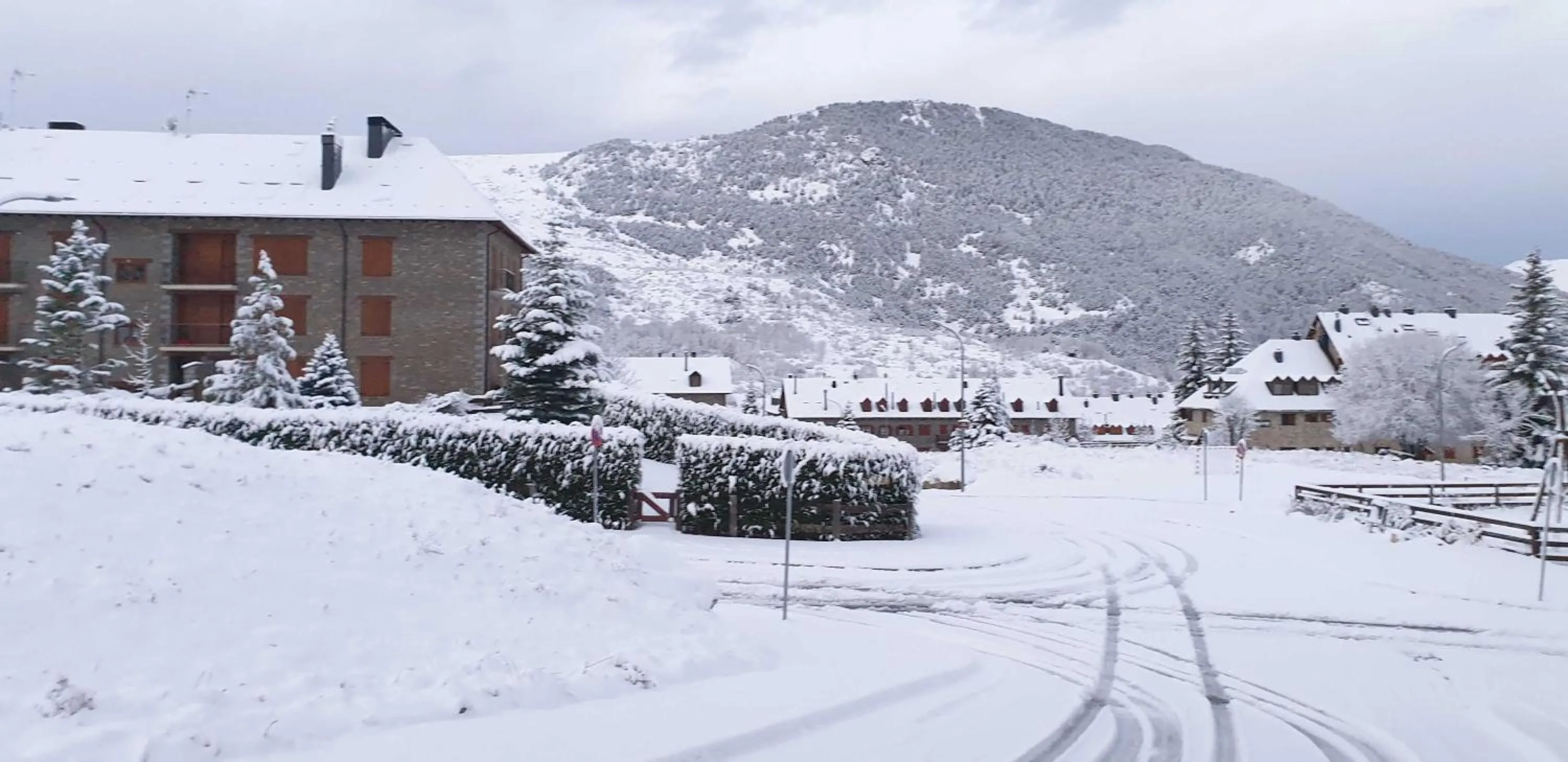 Winter in Hotel Taüll