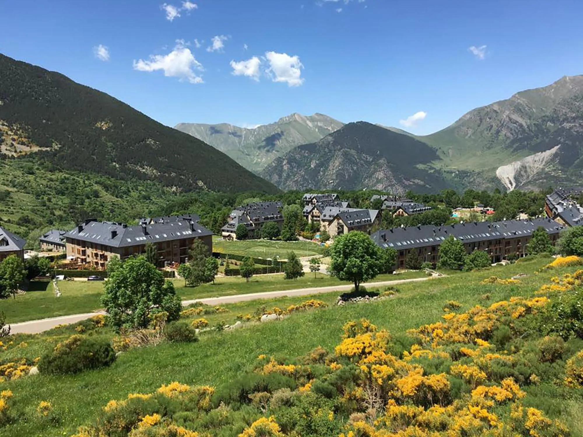 Natural landscape in Hotel Taüll