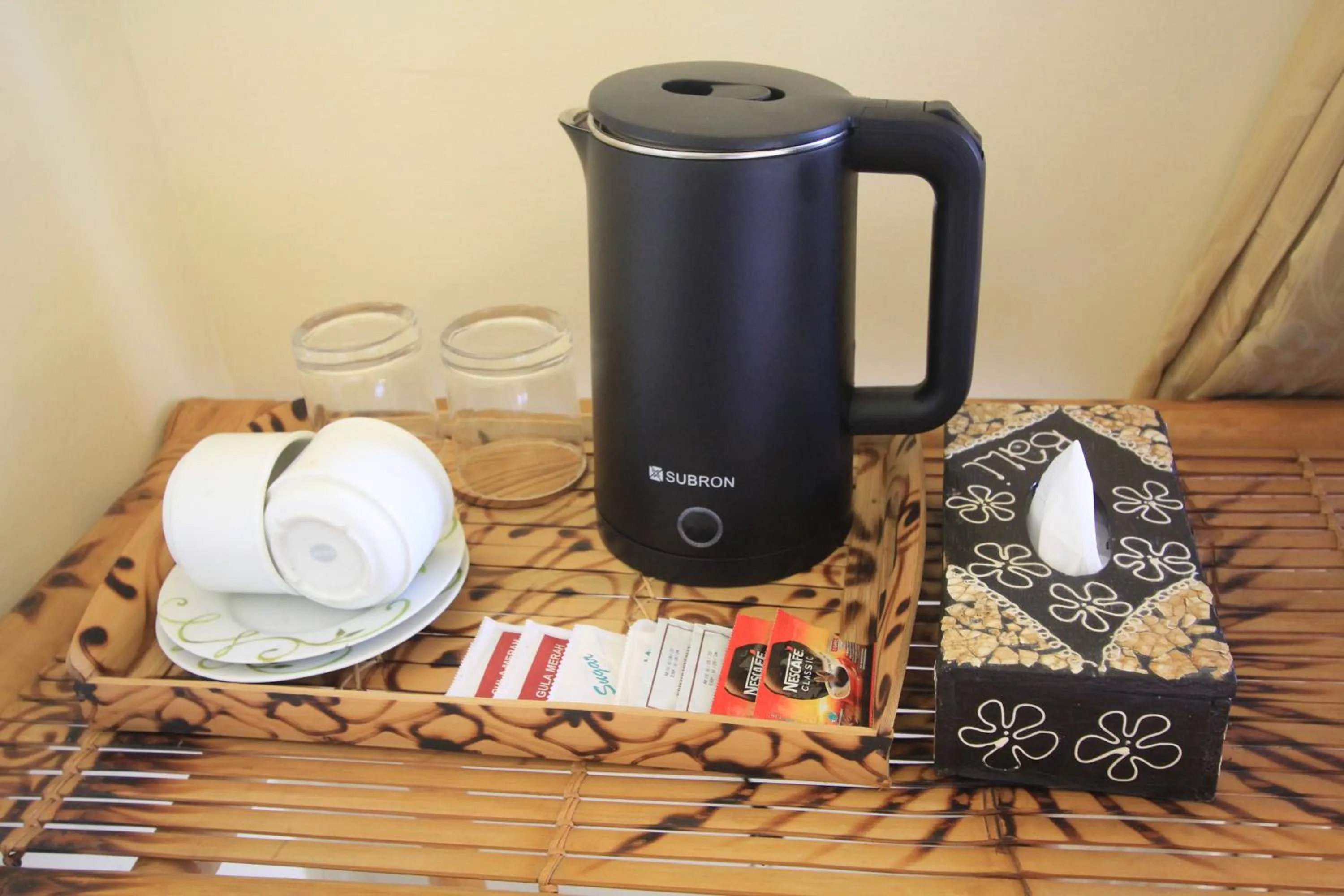 Coffee/tea facilities in SUARA SIDHI Villa Ubud Bali