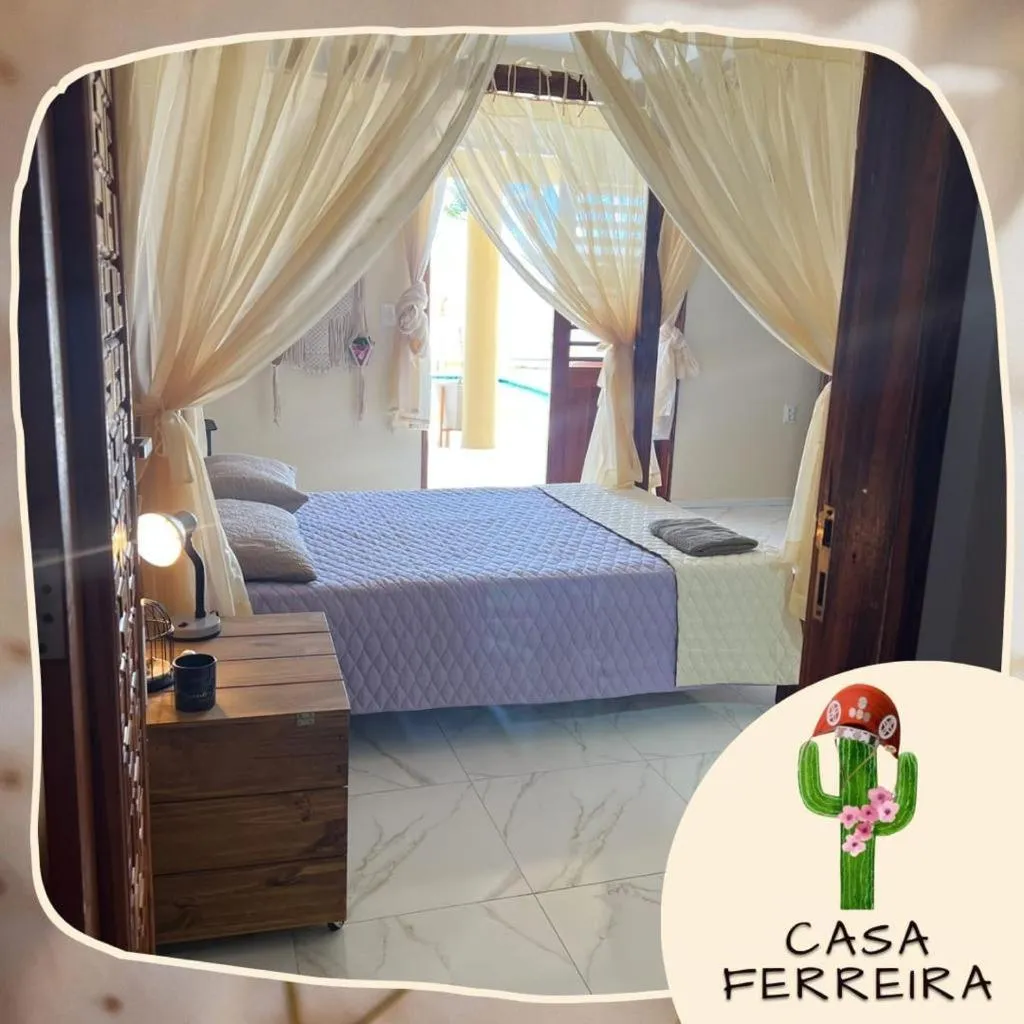 Bed in Casa Ferreira Cumbuco