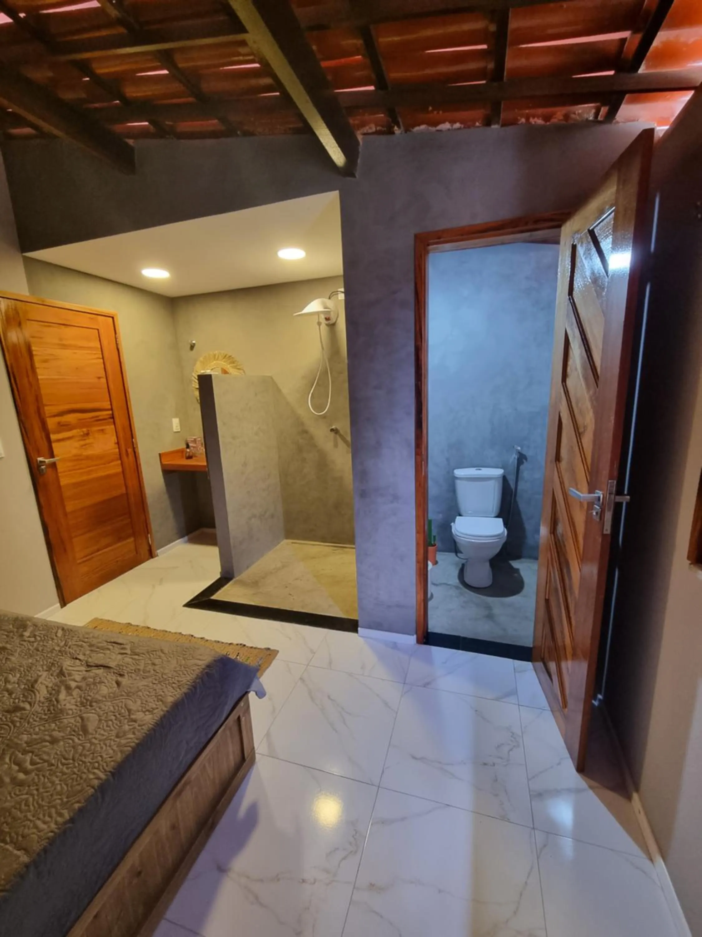 Toilet, Bed in Casa Ferreira Cumbuco