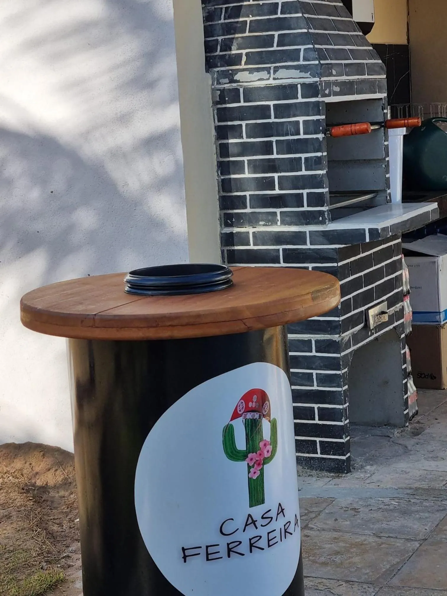 BBQ facilities in Casa Ferreira Cumbuco