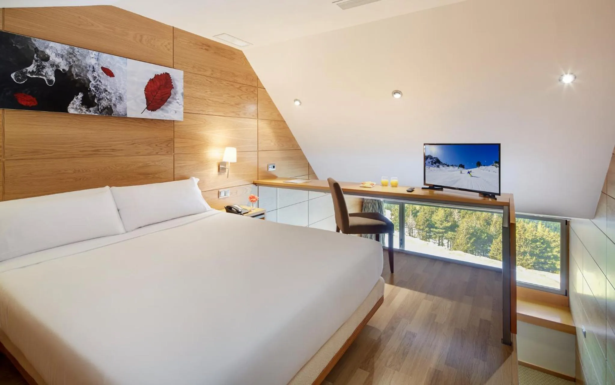 Bedroom, Bed in Hotel & Spa La Collada