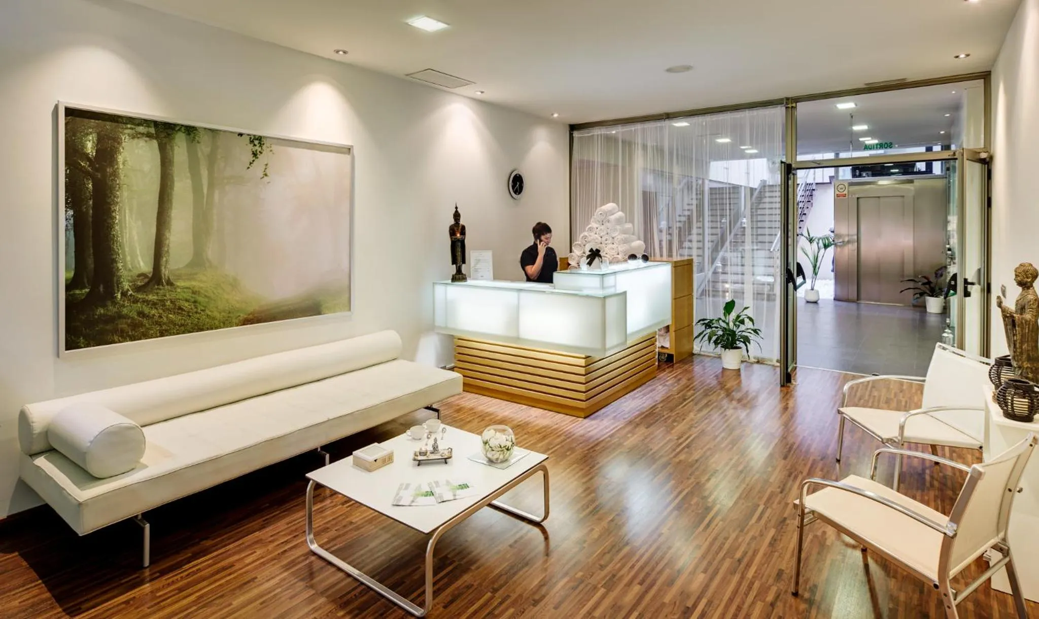 Lobby or reception in Hotel & Spa La Collada