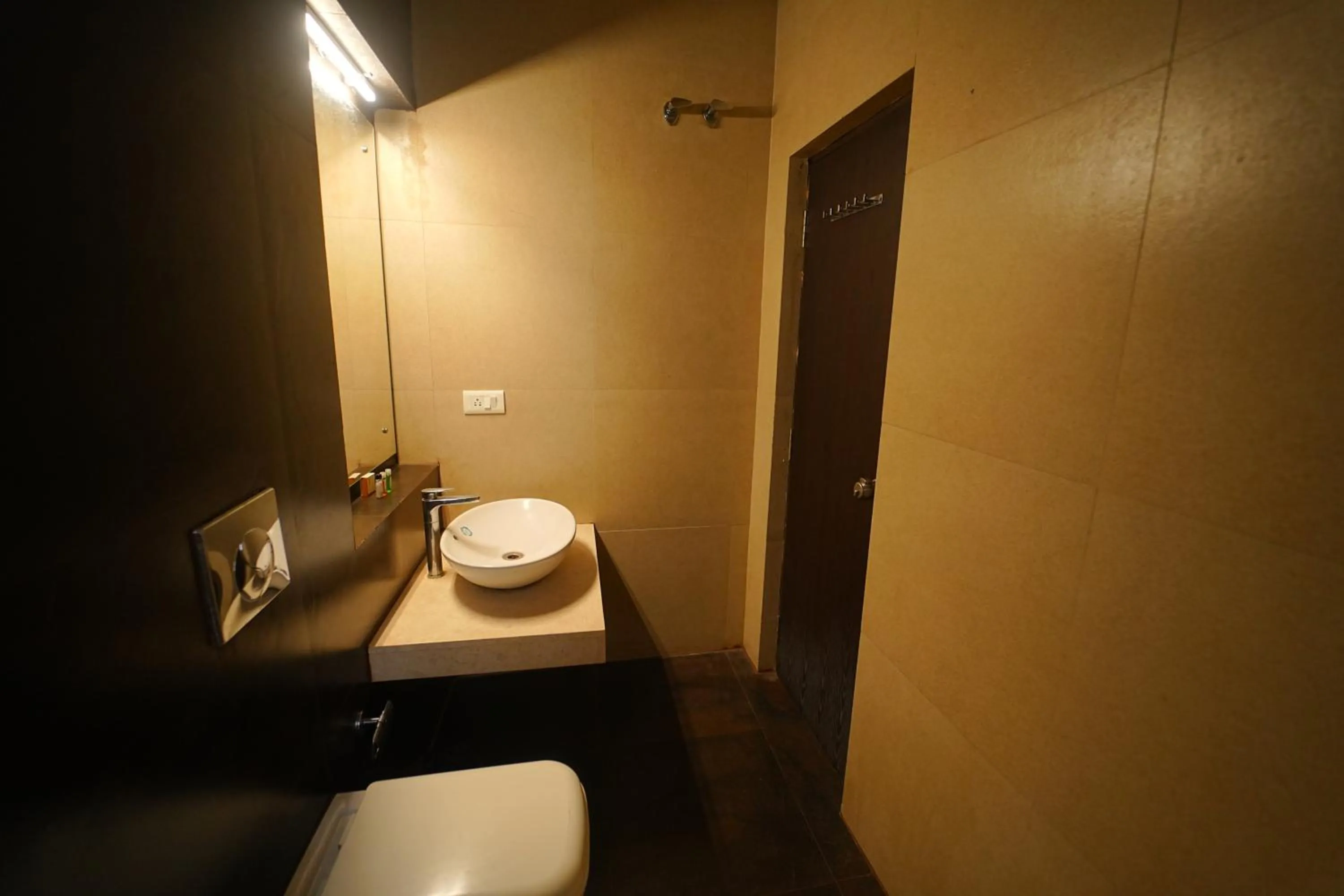 Bathroom in Yuvraj Palace Inn