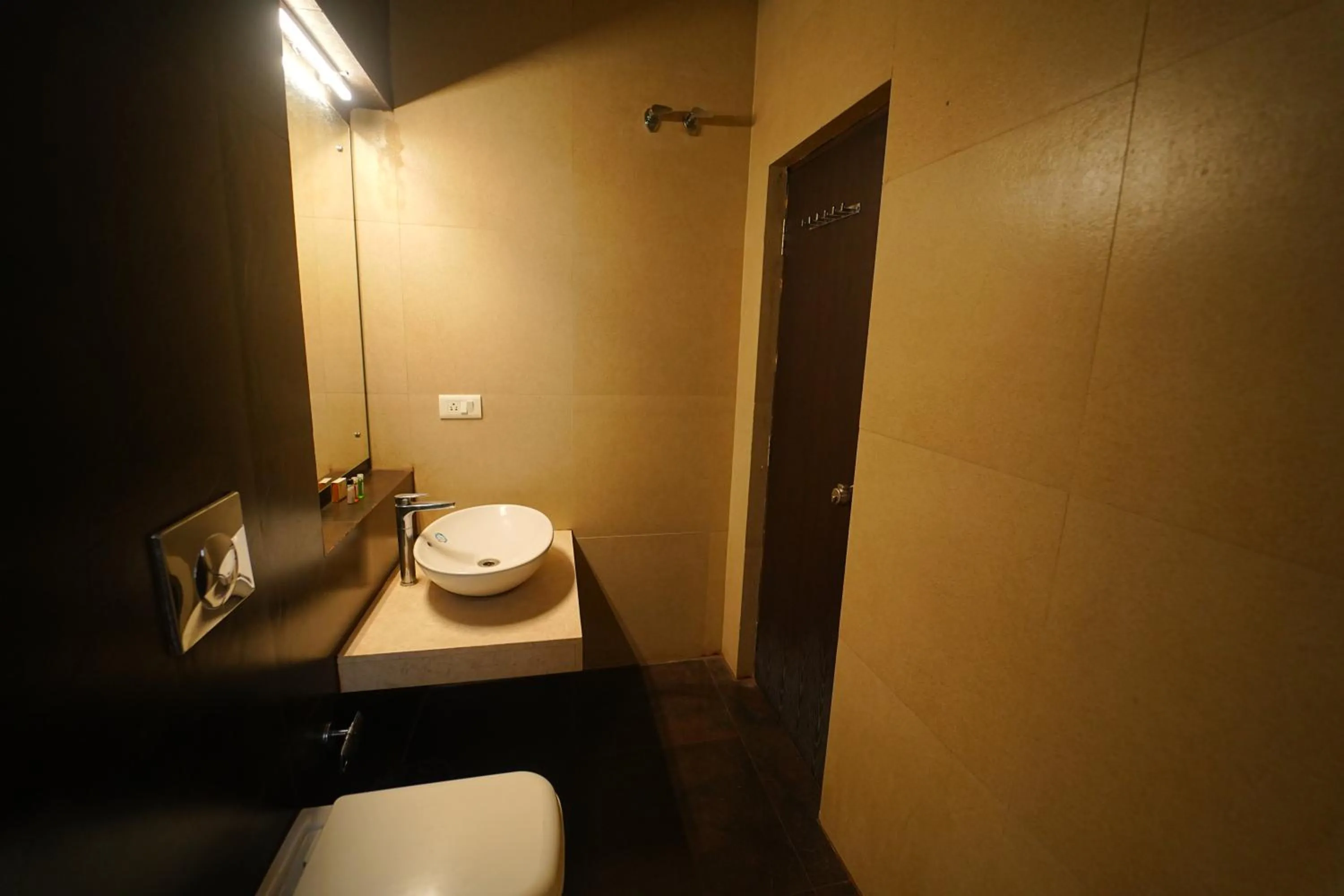 Bathroom in Yuvraj Palace Inn