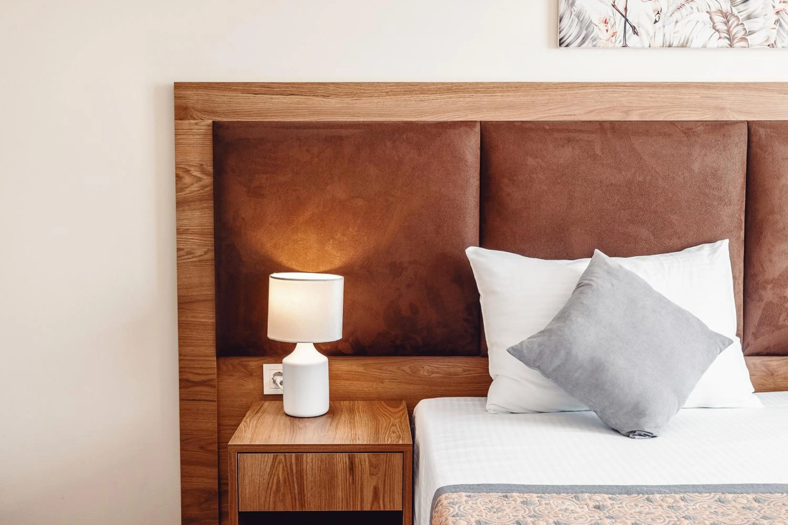 Decorative detail, Bed in Boutique Hotel Manufactura