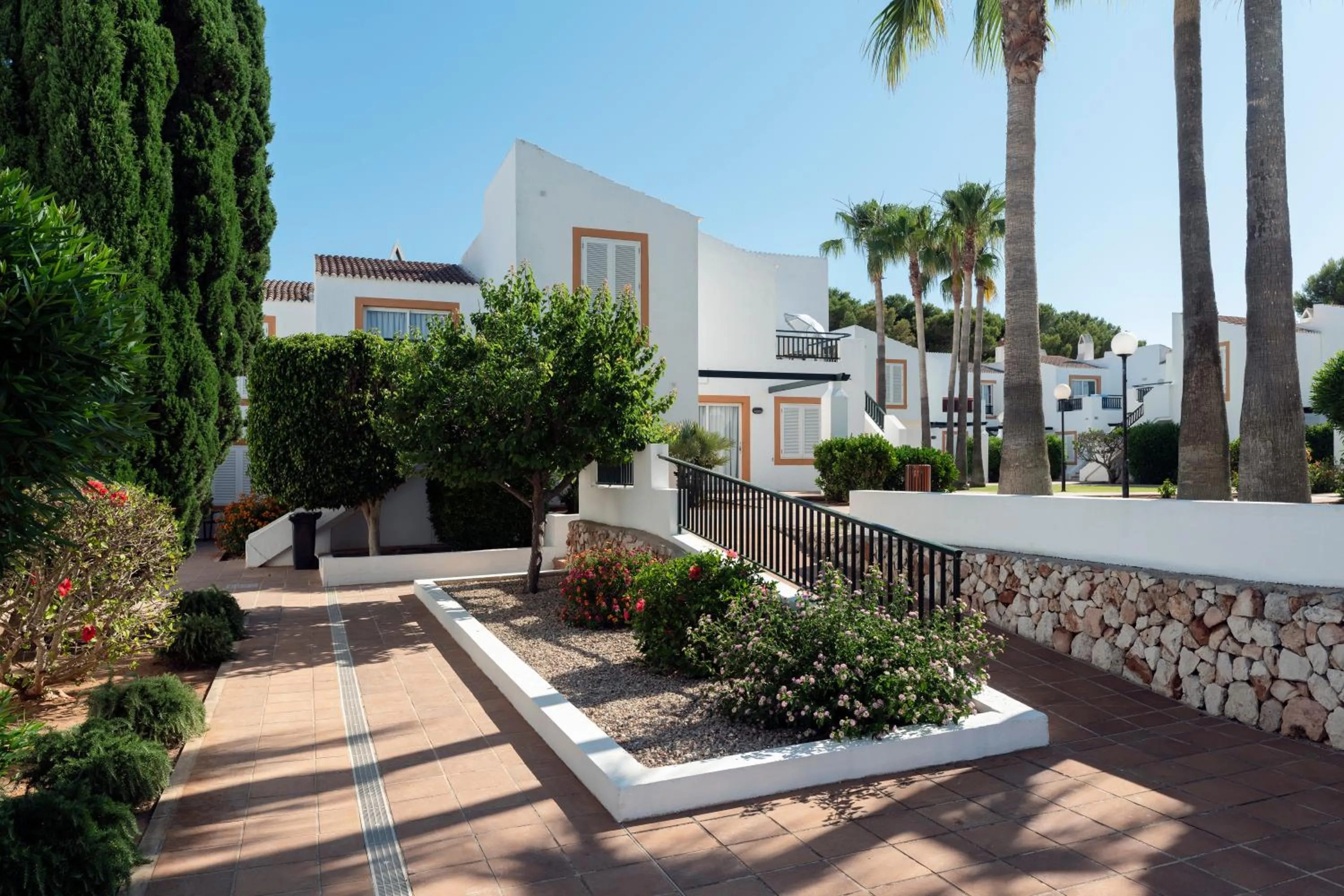 Patio in AluaSun Lago Park