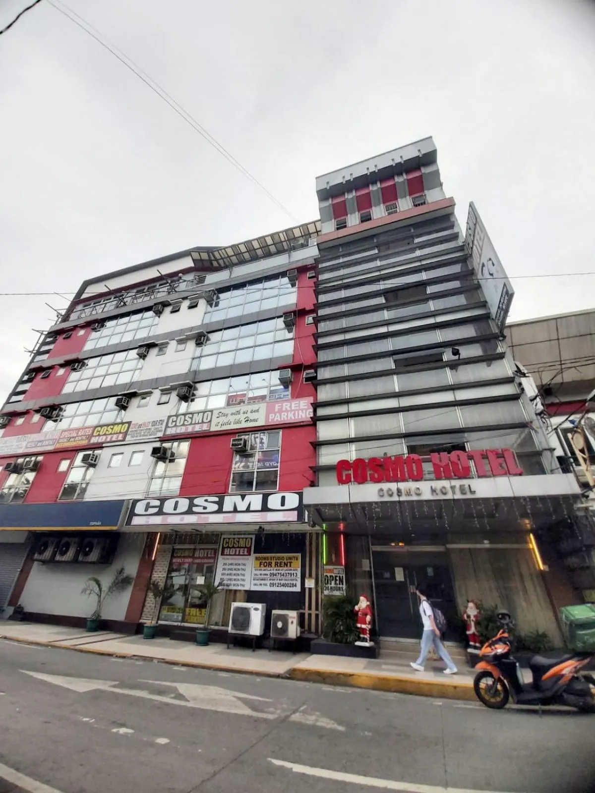 Facade/entrance in Cosmo Hotel Espana Near Ust