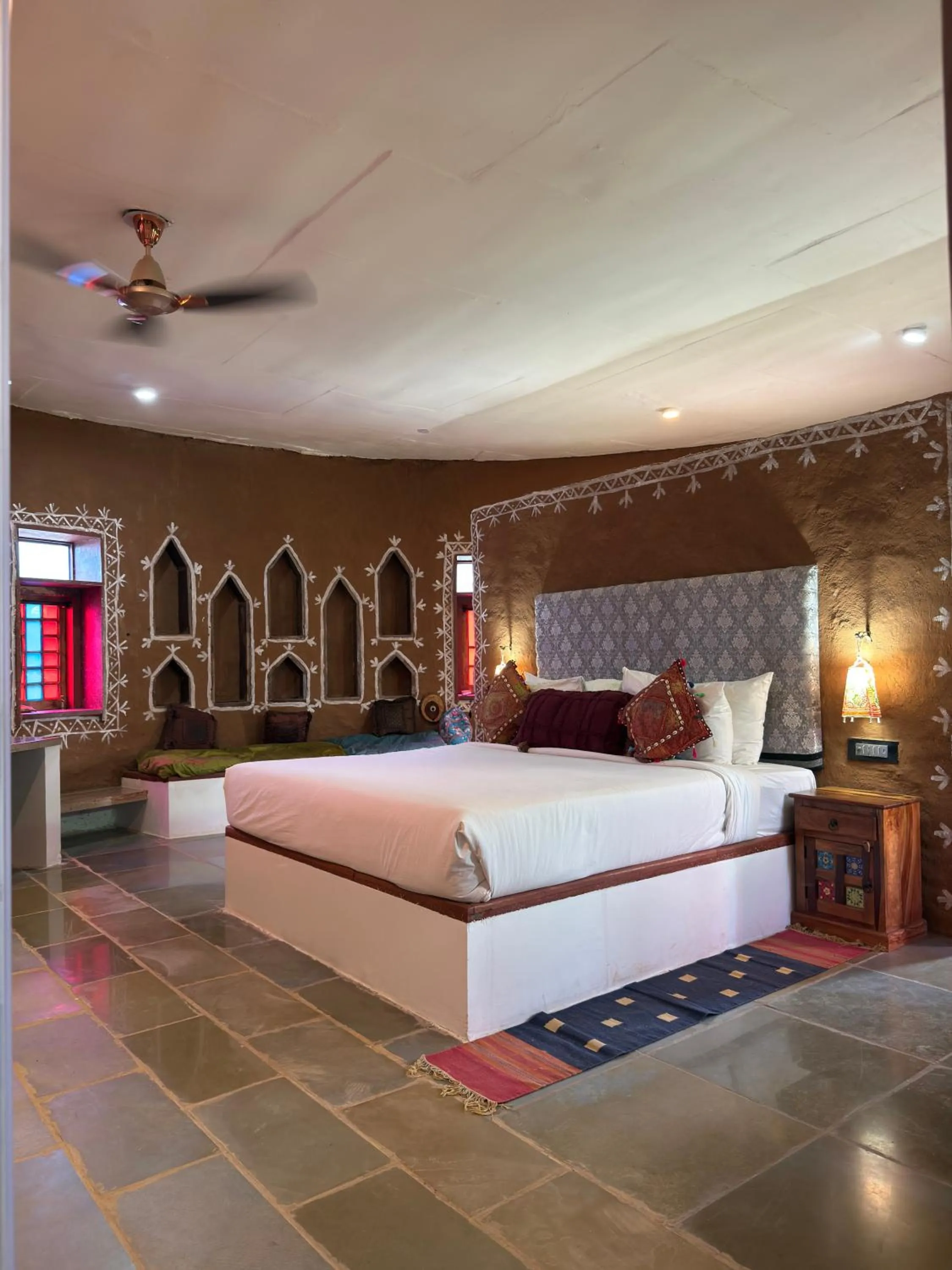 Bed in Sariska Kasba - A Village Resort