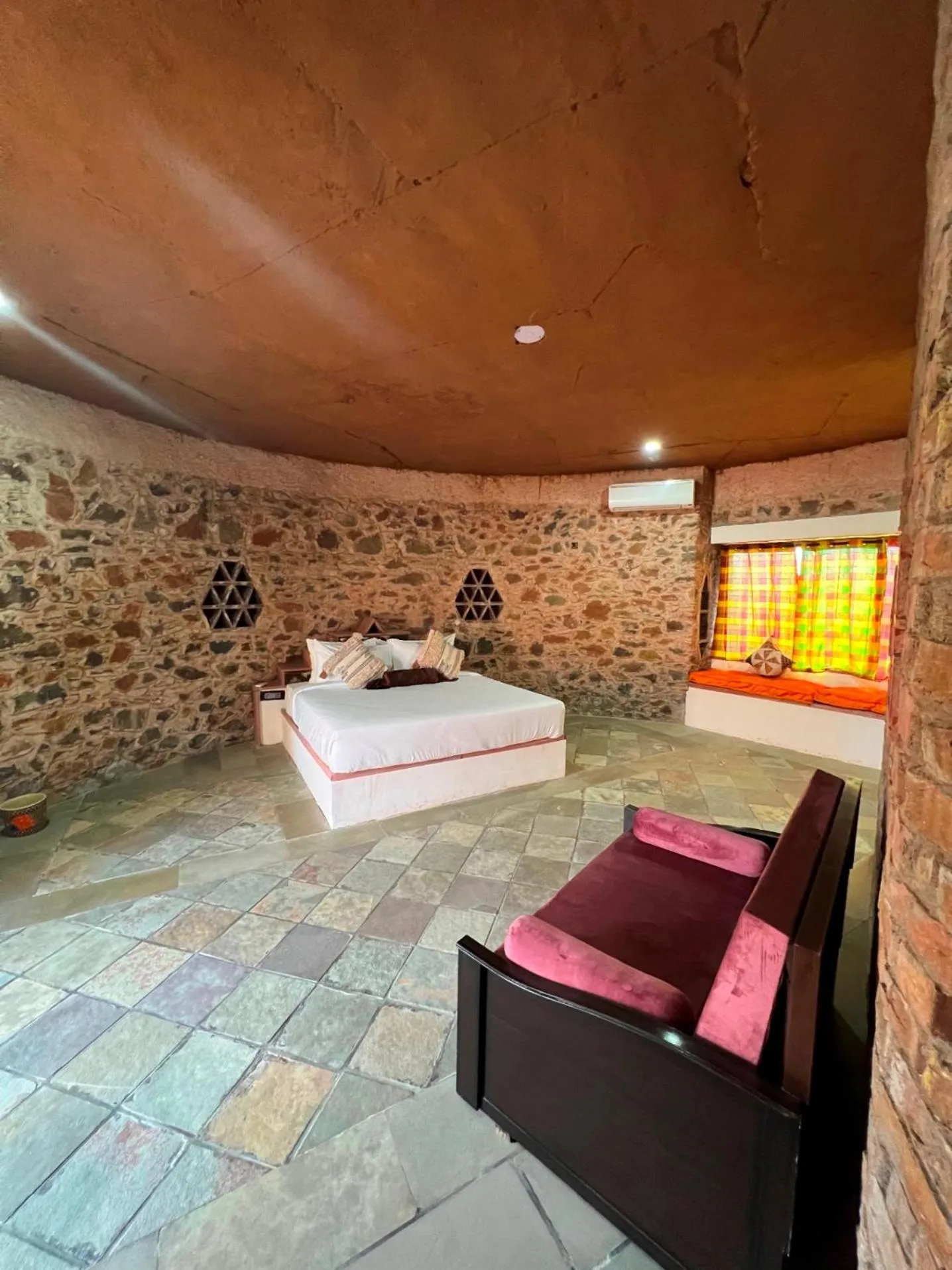 Bedroom in Sariska Kasba - A Village Resort