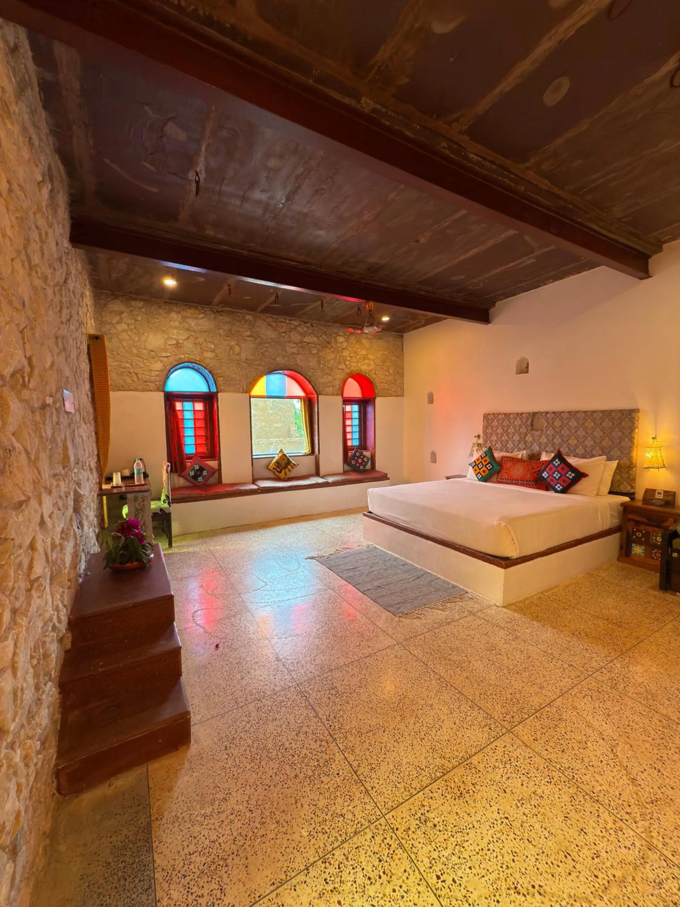 Bed in Sariska Kasba - A Village Resort