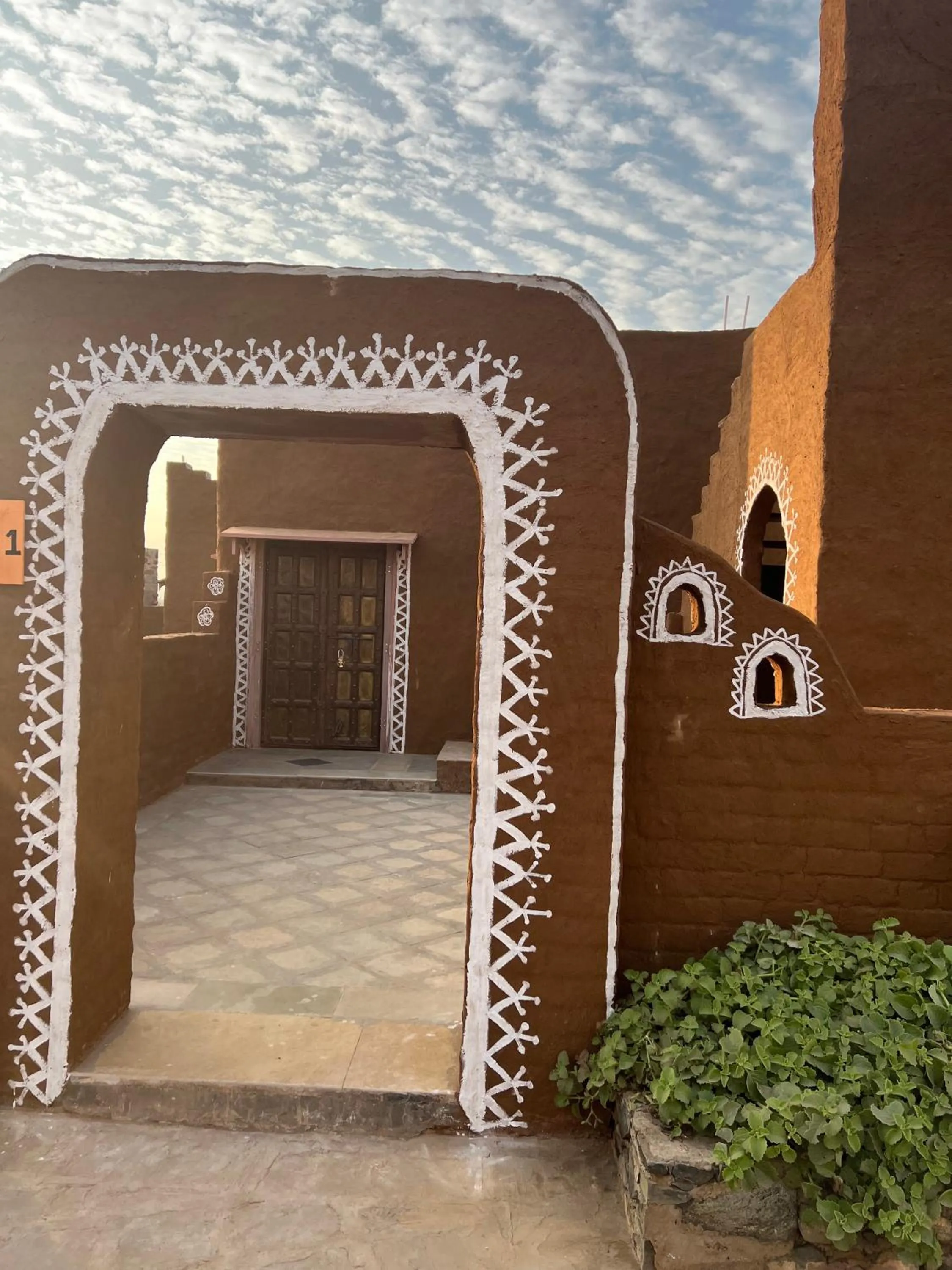 Facade/entrance in Sariska Kasba - A Village Resort