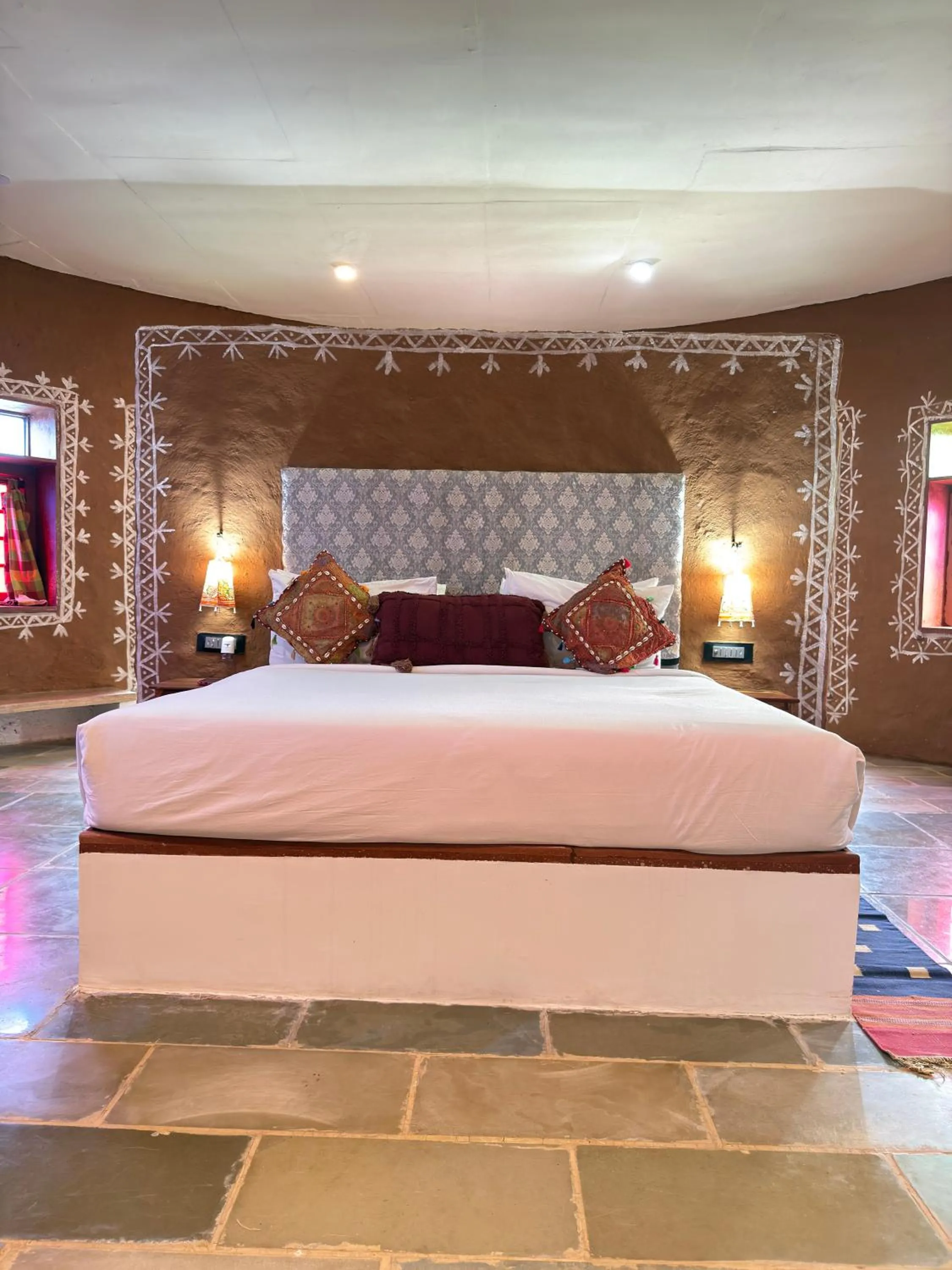 Bed in Sariska Kasba - A Village Resort