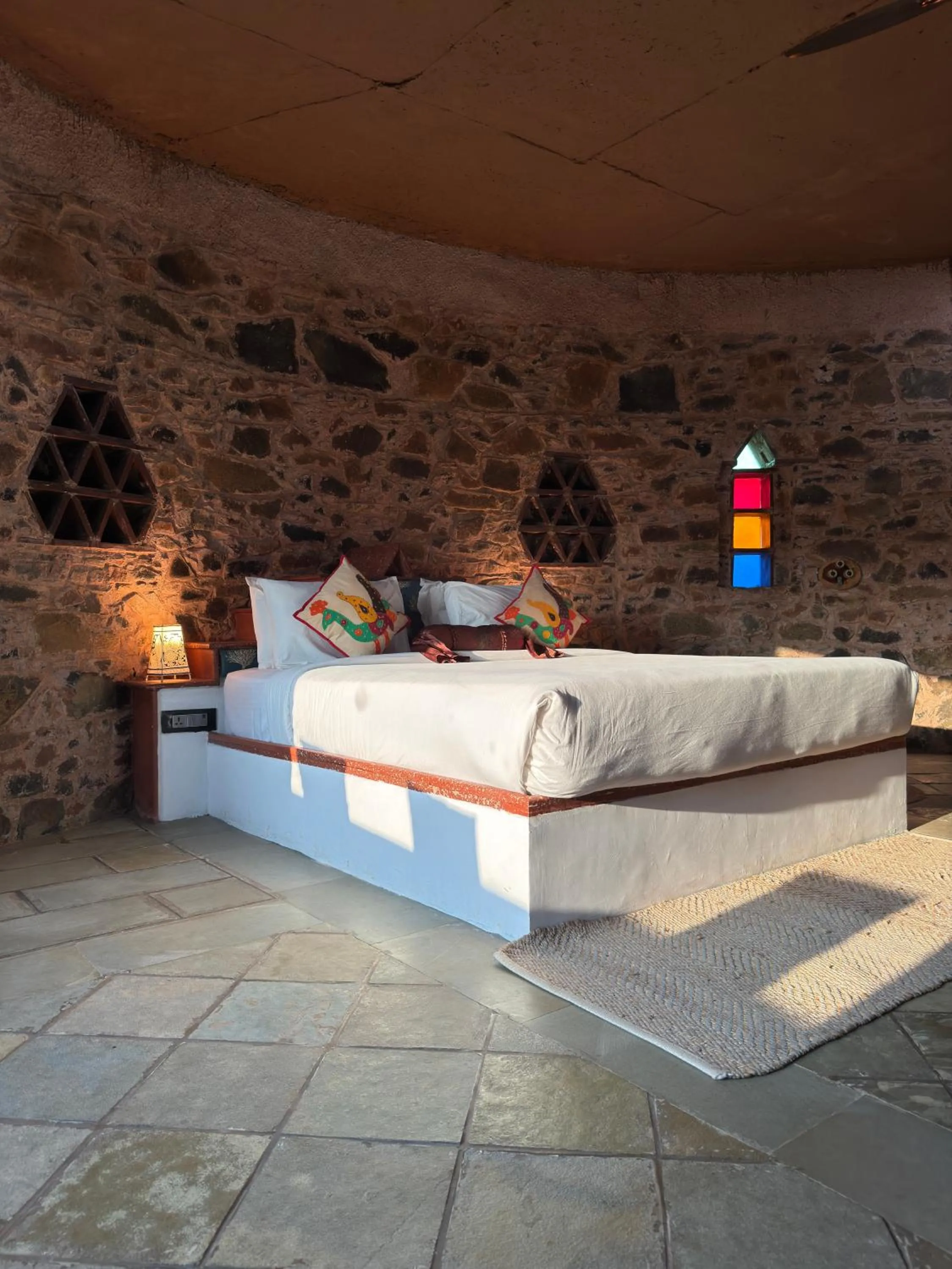 Bed in Sariska Kasba - A Village Resort