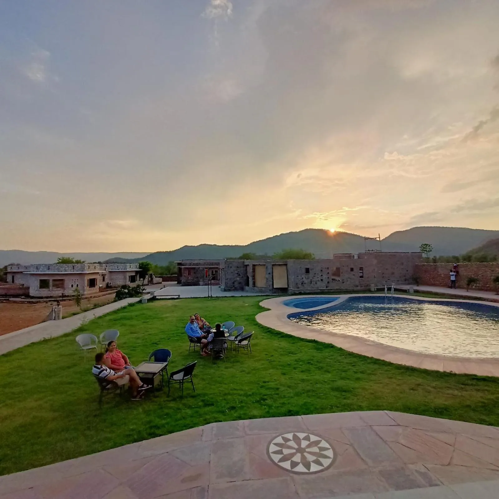 Natural landscape in Sariska Kasba - A Village Resort