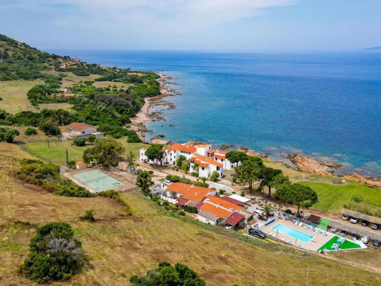 Studio with Sea View in Résidence Punta paliagi