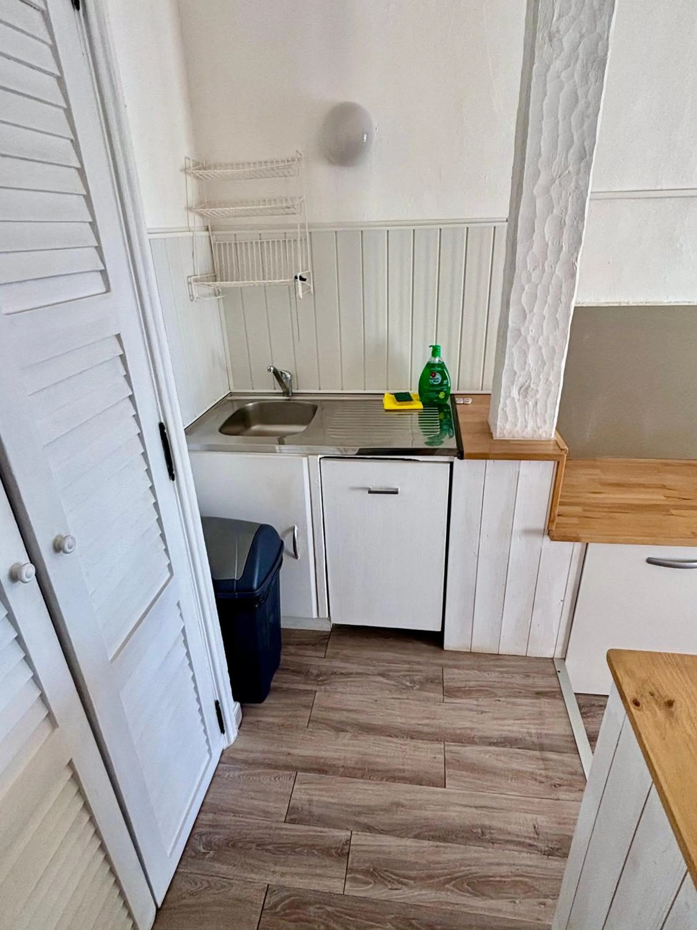 Kitchen or kitchenette in Résidence Punta paliagi