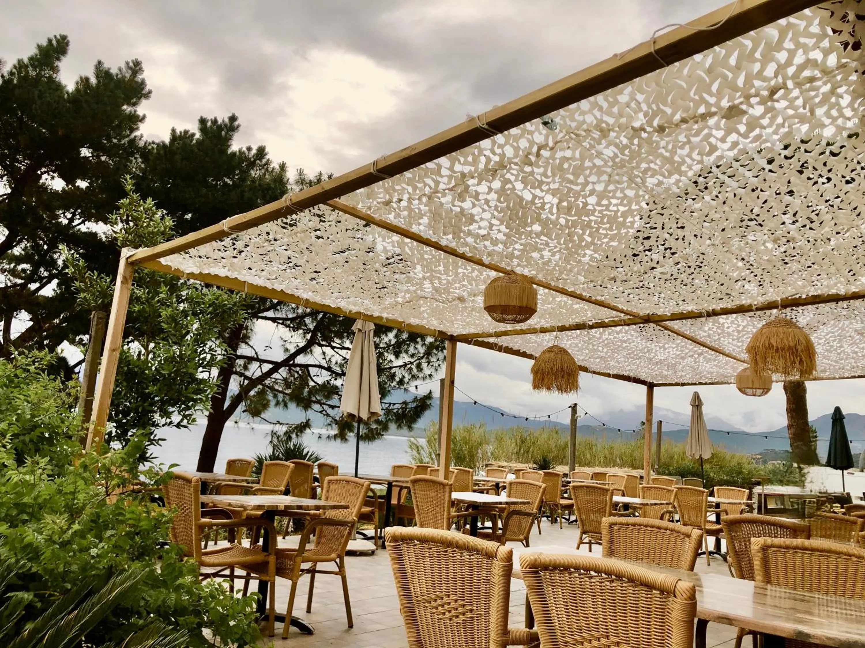 Lounge or bar in Résidence Punta paliagi