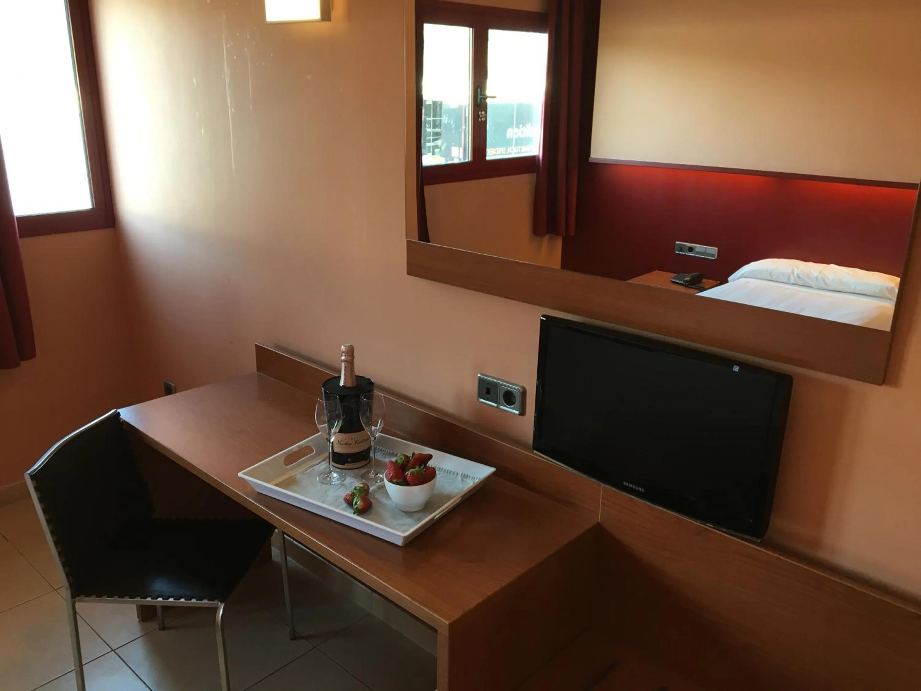 Decorative detail in Hotel Jonquera