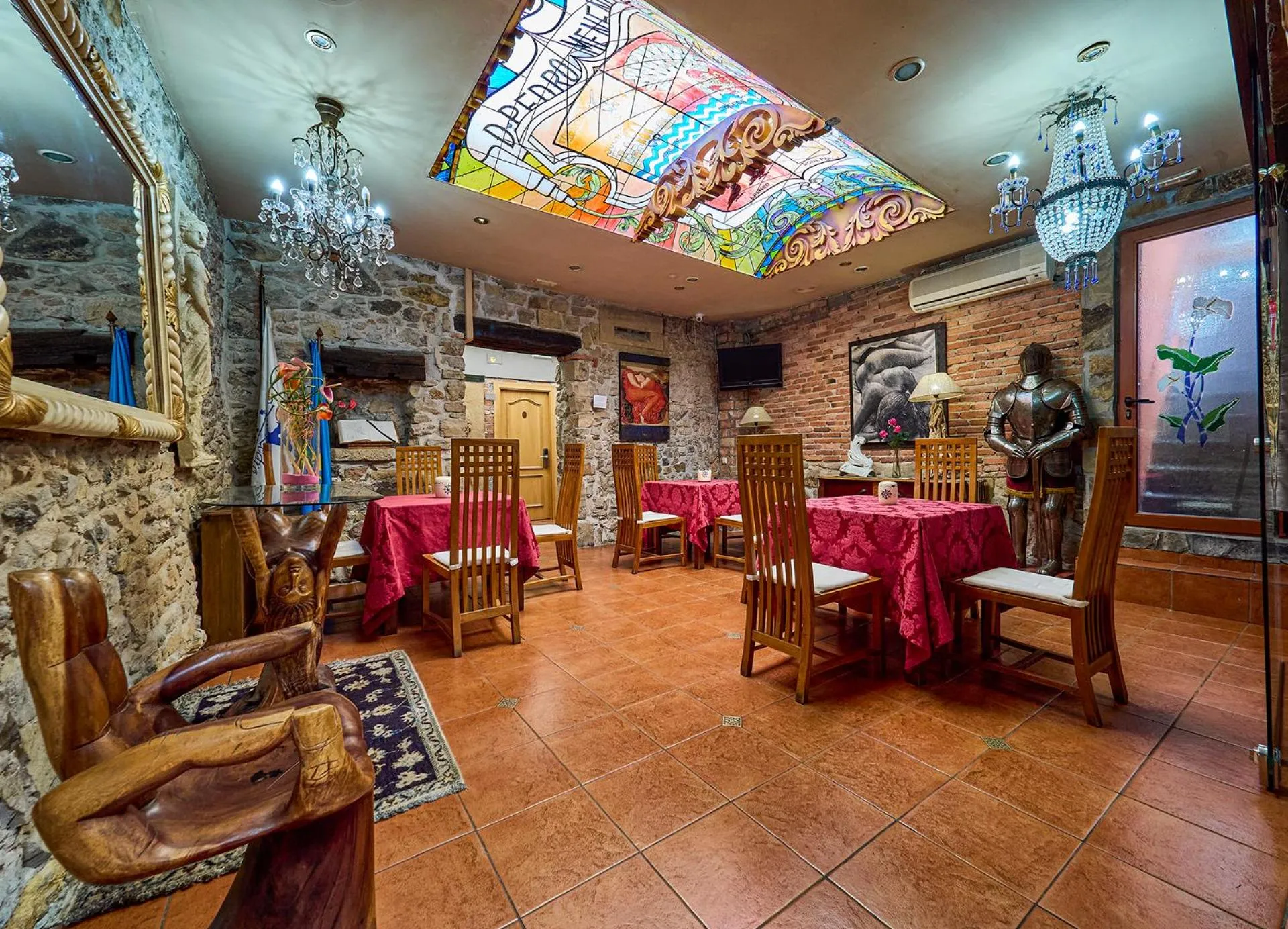 Seating area in Don Pedro