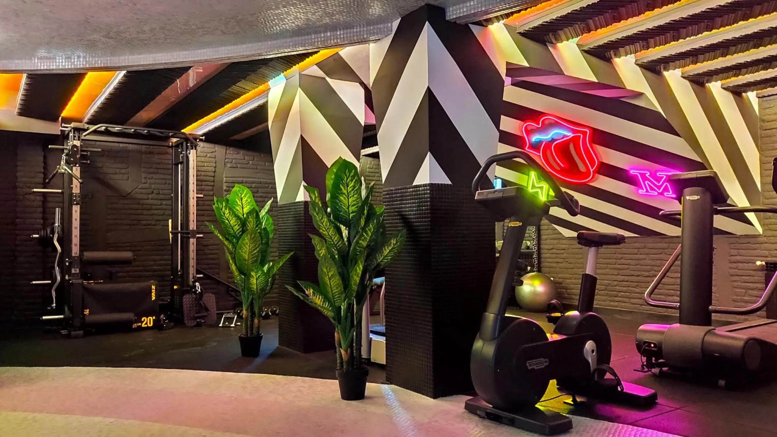 Fitness centre/facilities in Costa Esmeralda Suites