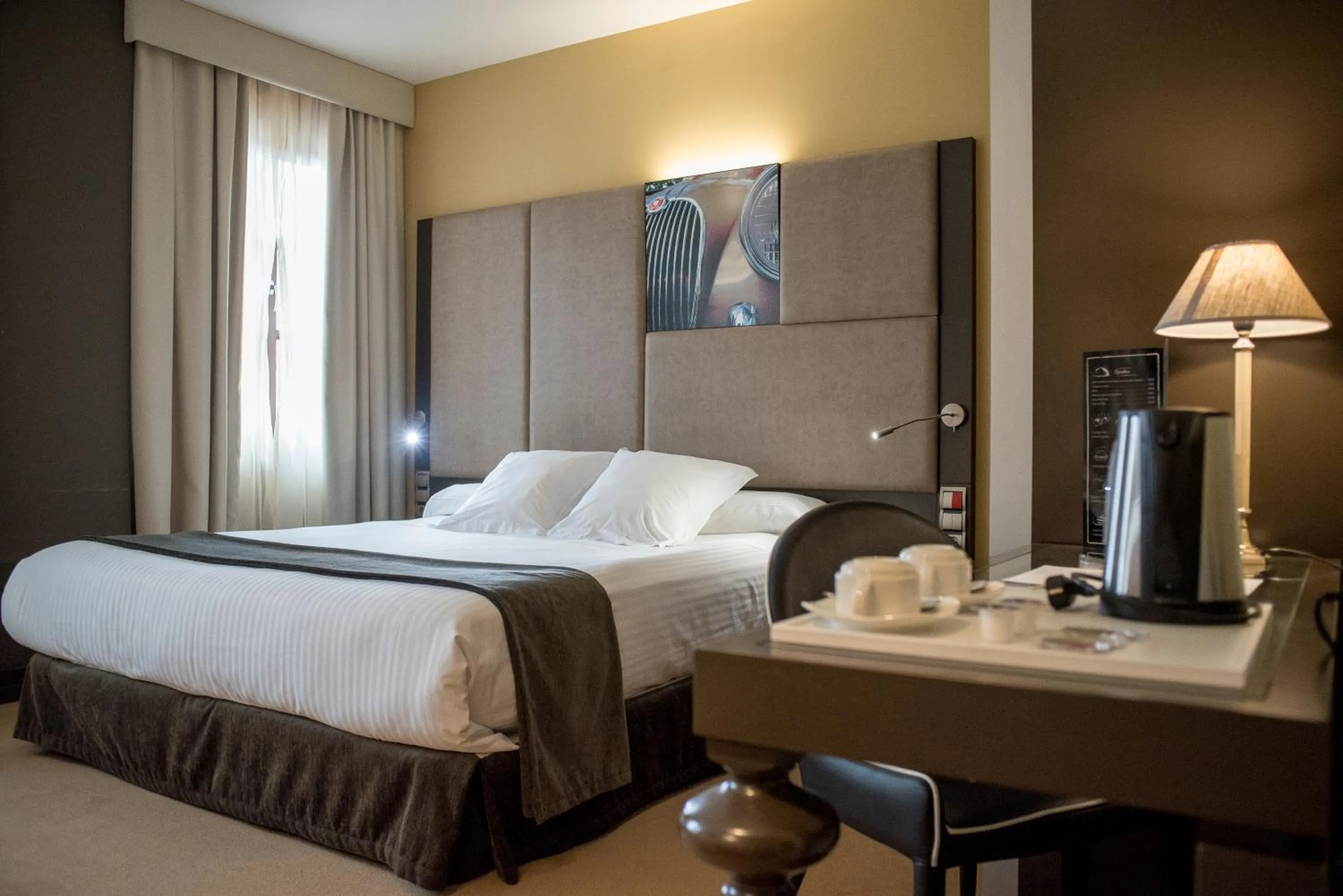 Bed in Costa Esmeralda Suites