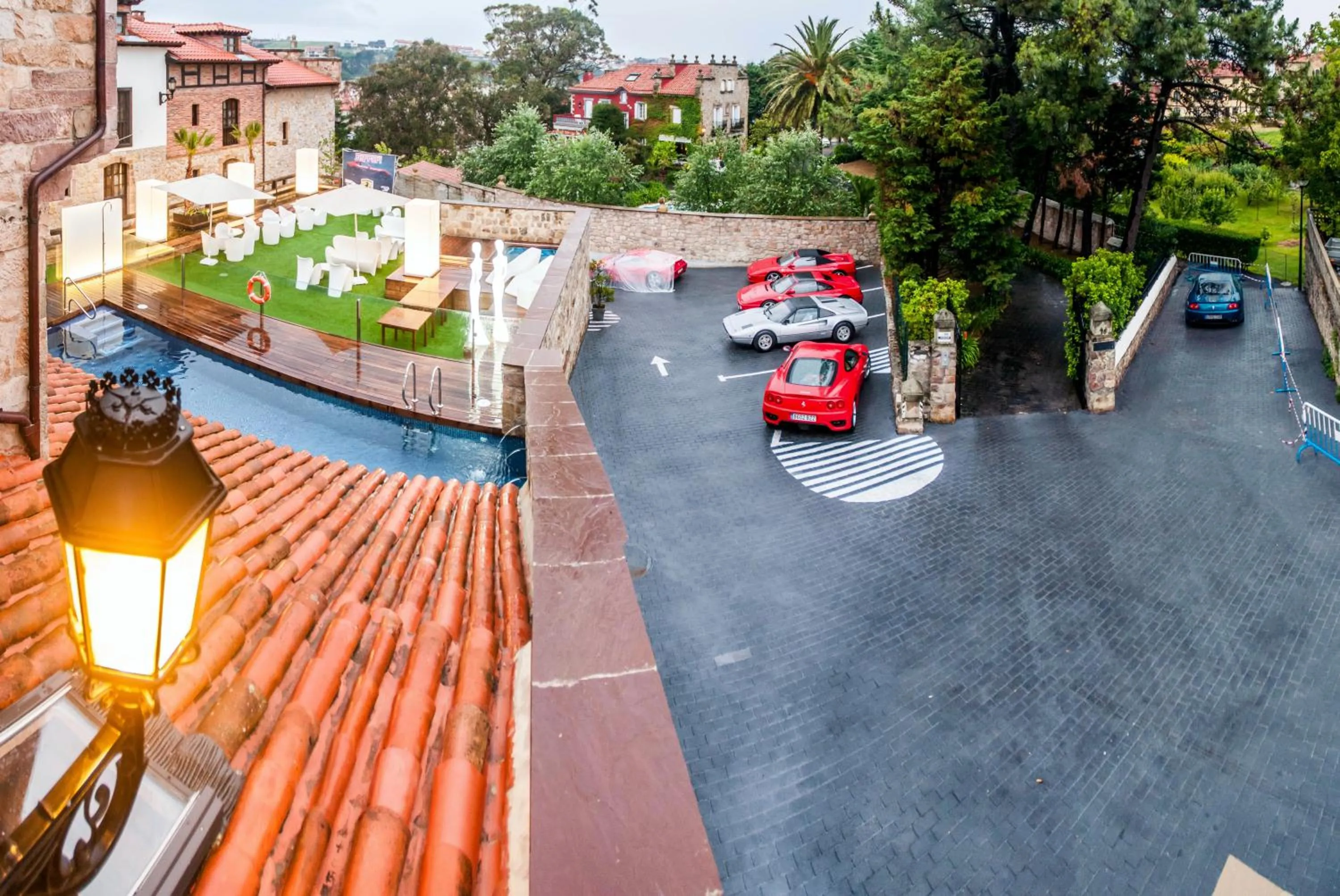 Facade/entrance in Costa Esmeralda Suites