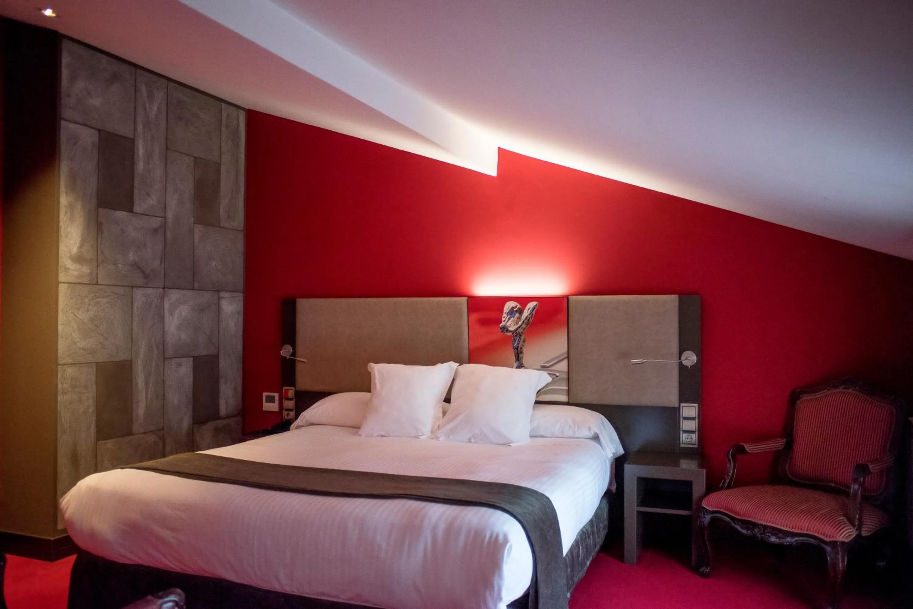 Bed in Costa Esmeralda Suites