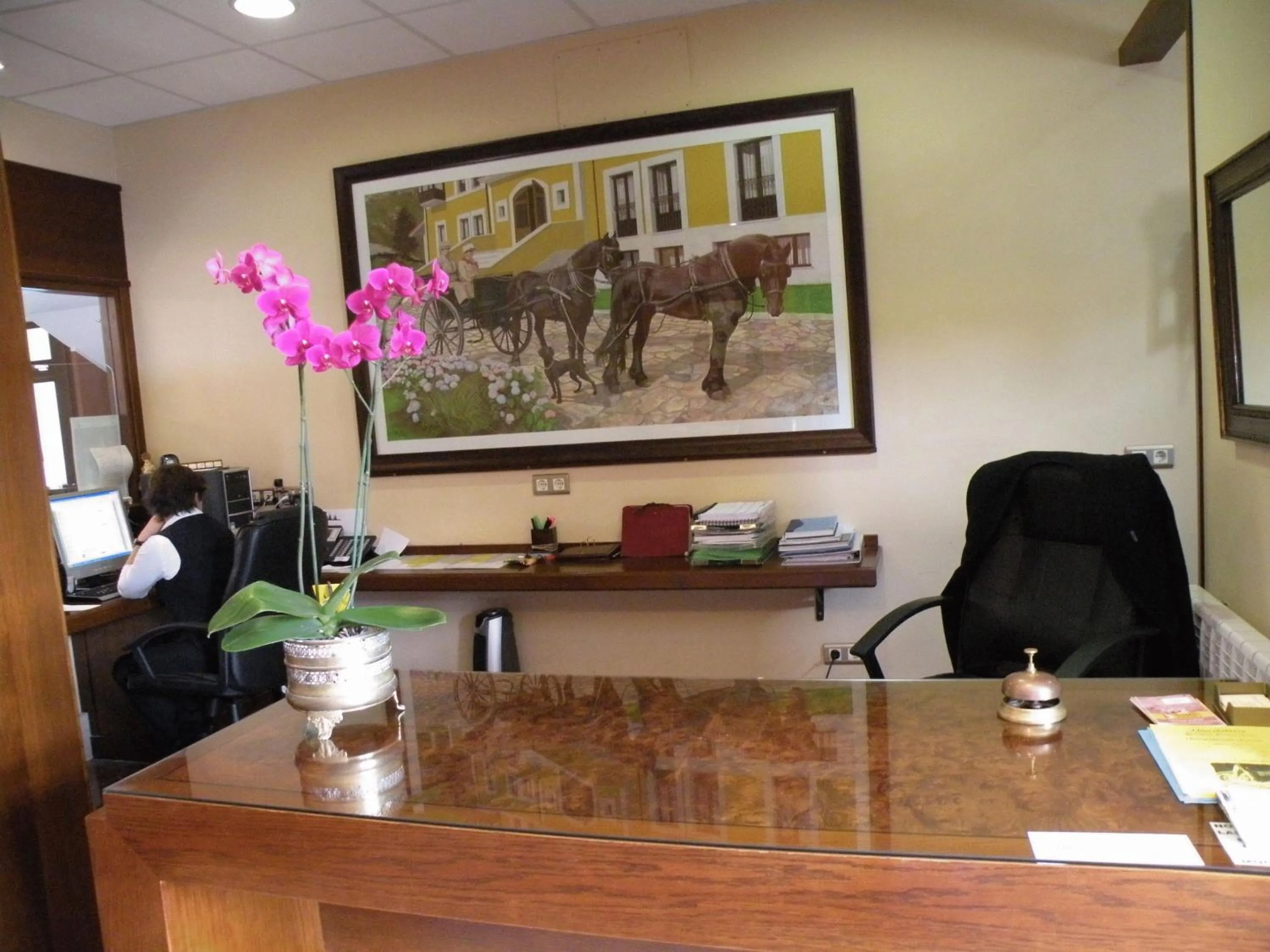 Lobby or reception in Hotel Finca La Mansión