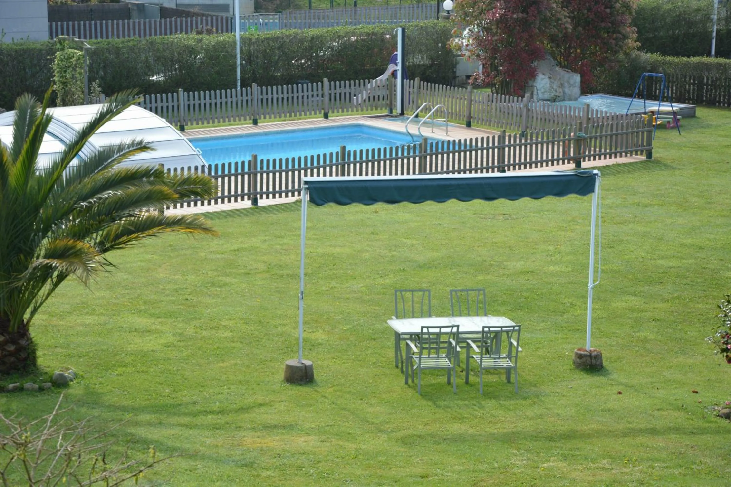 Swimming pool in Hotel Finca La Mansión