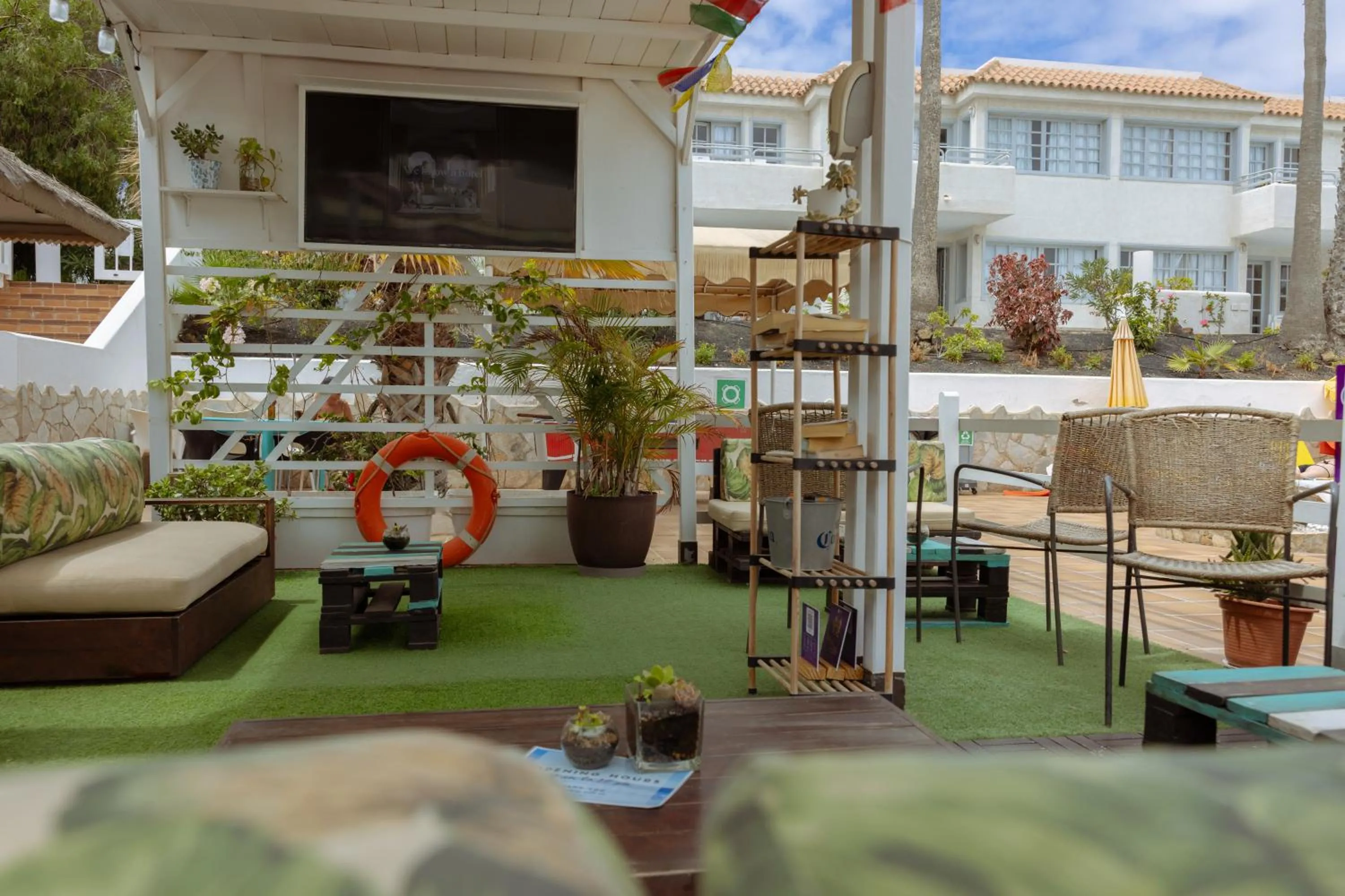 Lounge or bar in Fuentepark Apartments