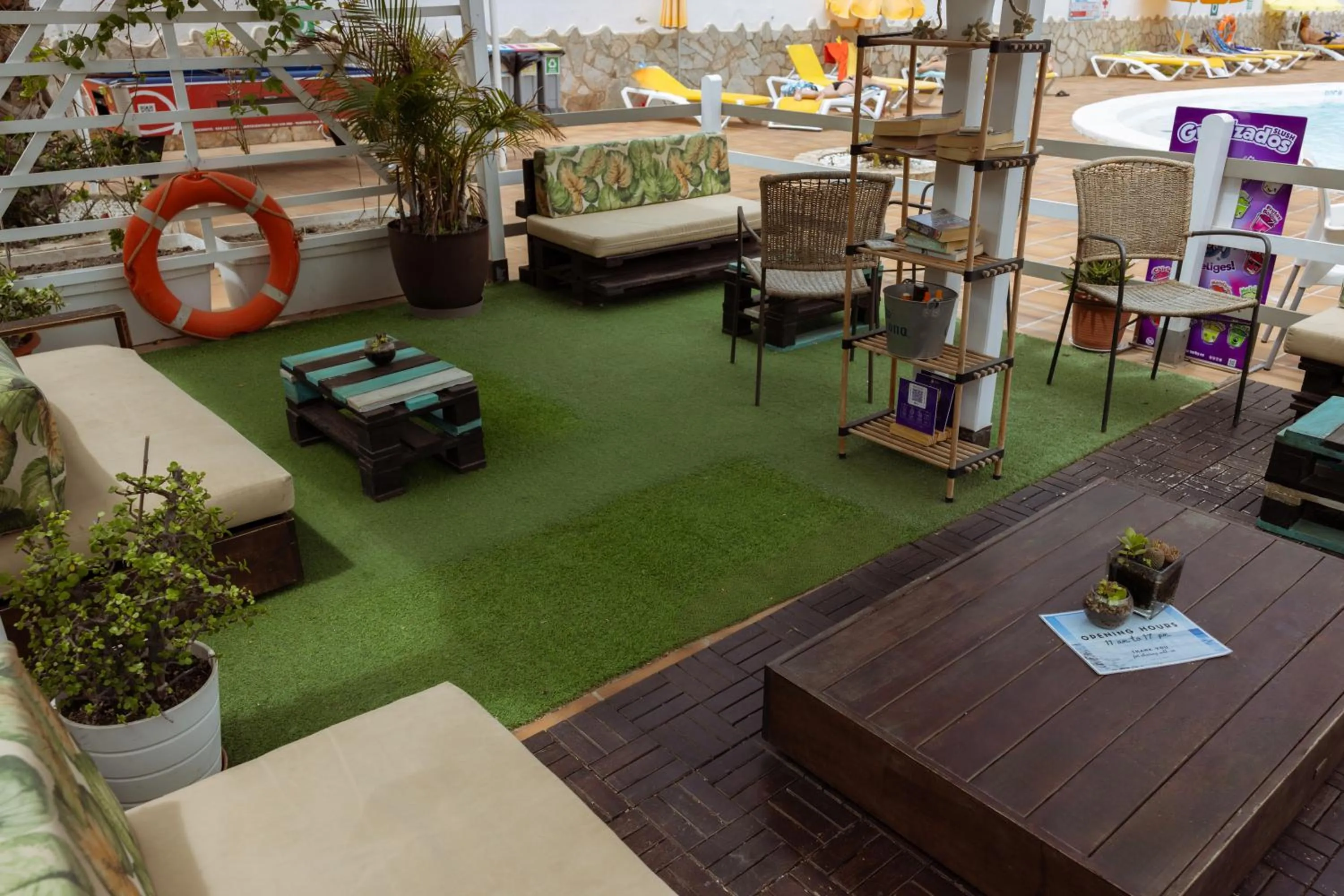 Lounge or bar in Fuentepark Apartments