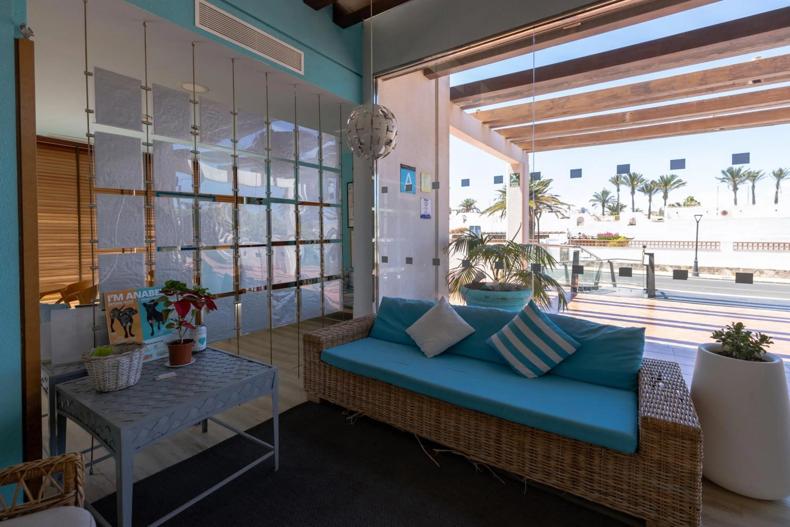 Lobby or reception in Fuentepark Apartments