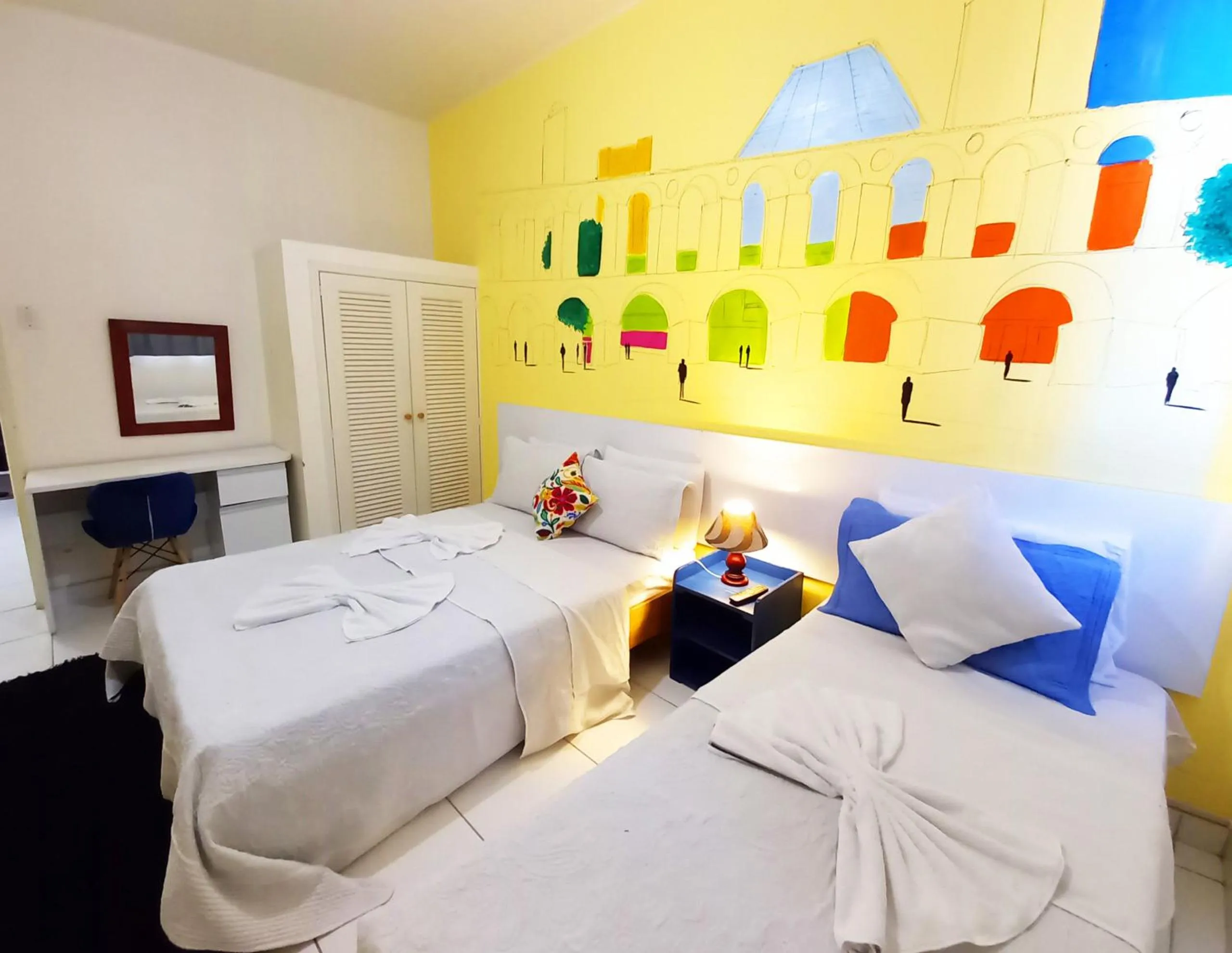 Bed in Studio Vista Mar Parcial TC1207