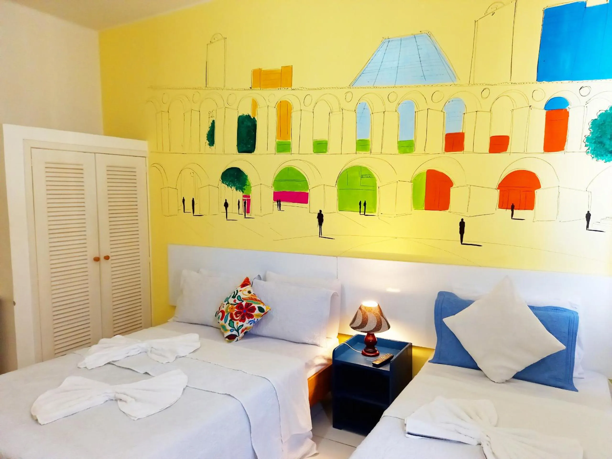 Bed in Studio Vista Mar Parcial TC1207