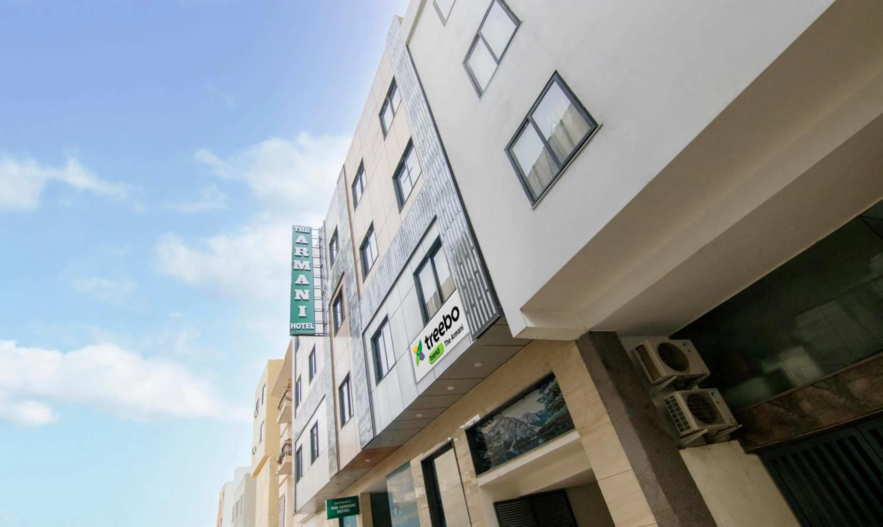 Facade/entrance in Treebo Trend The Armani