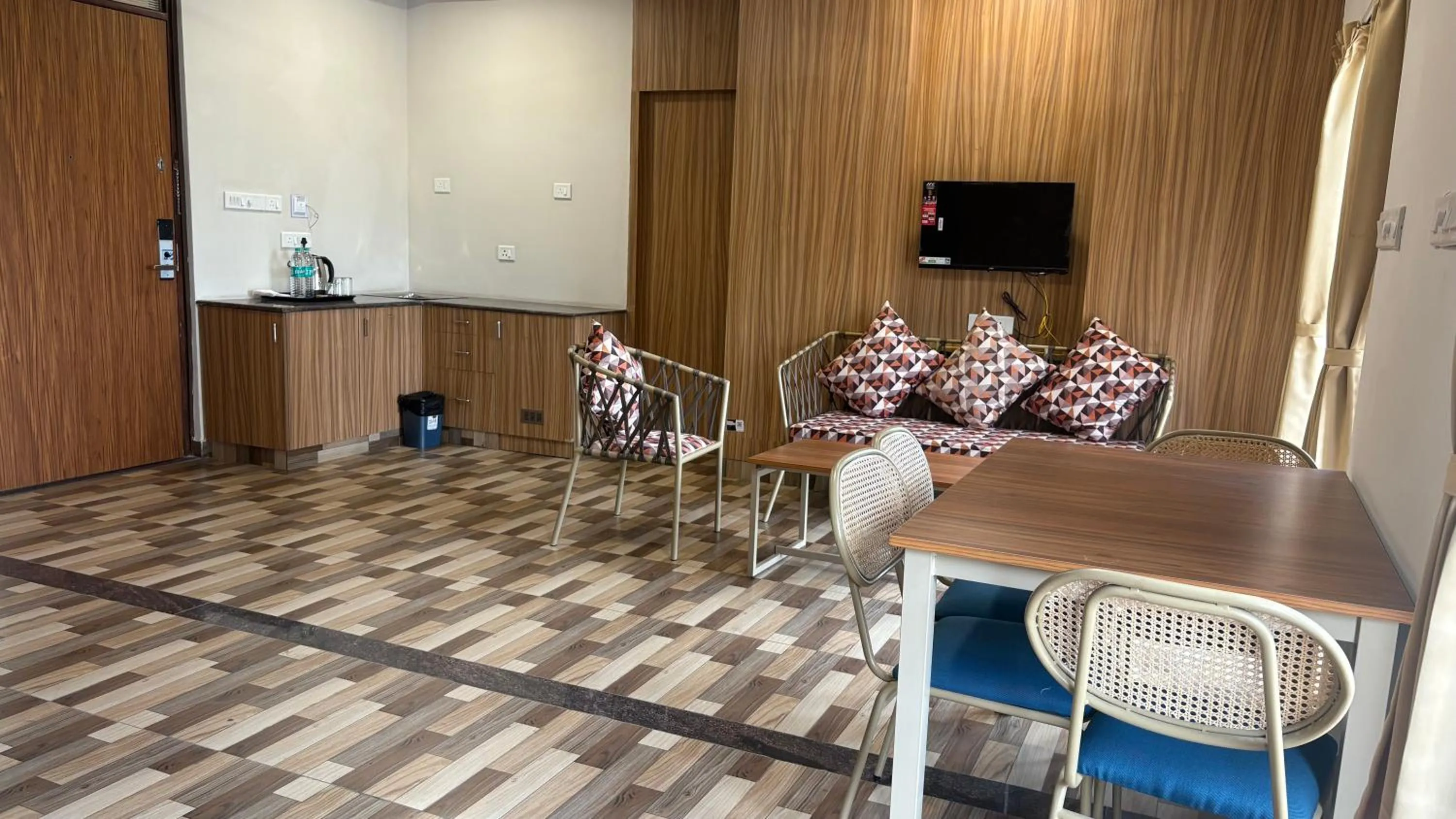 Seating area in PGC Chennai Resort & Club By SSS