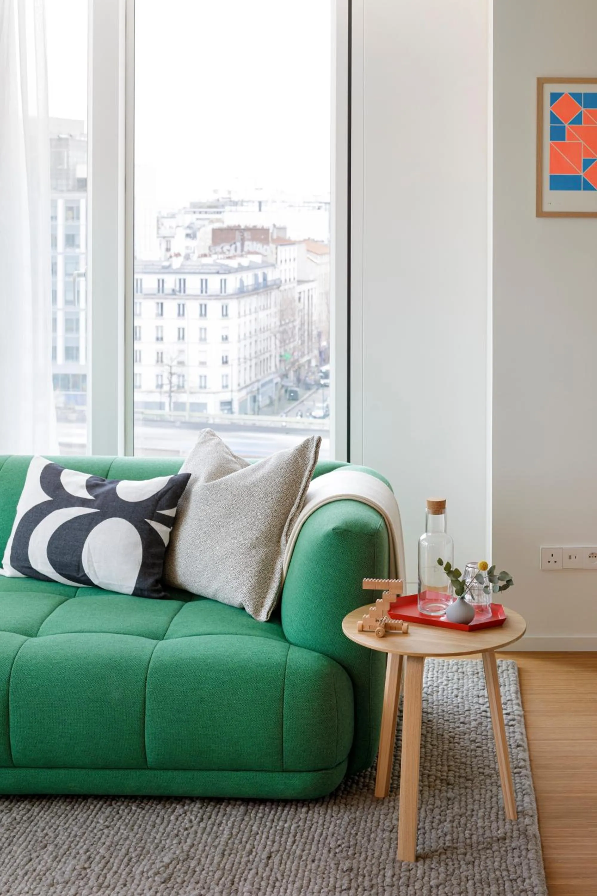 Living room in Zoku Paris