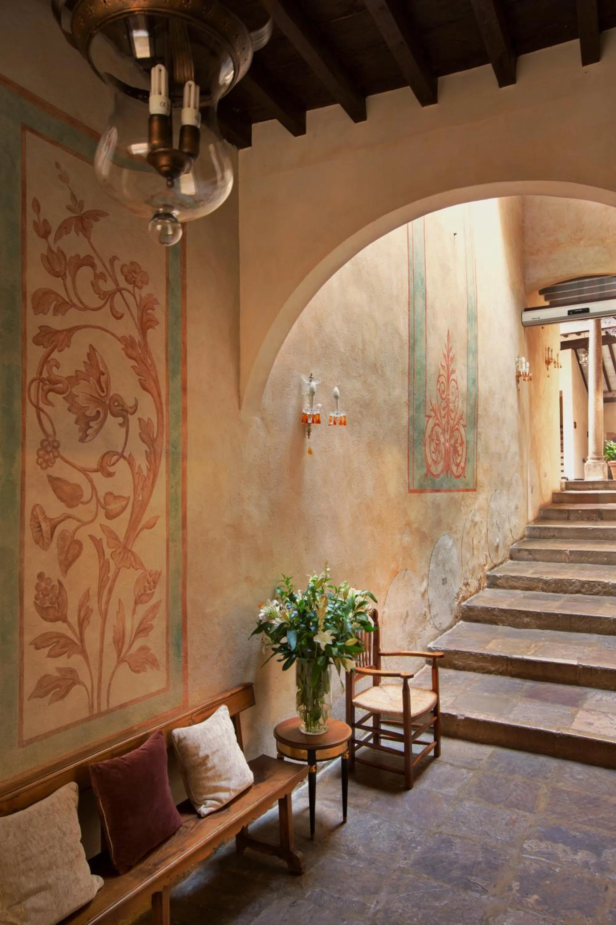 Lobby or reception in Hotel Casa 1800 Granada