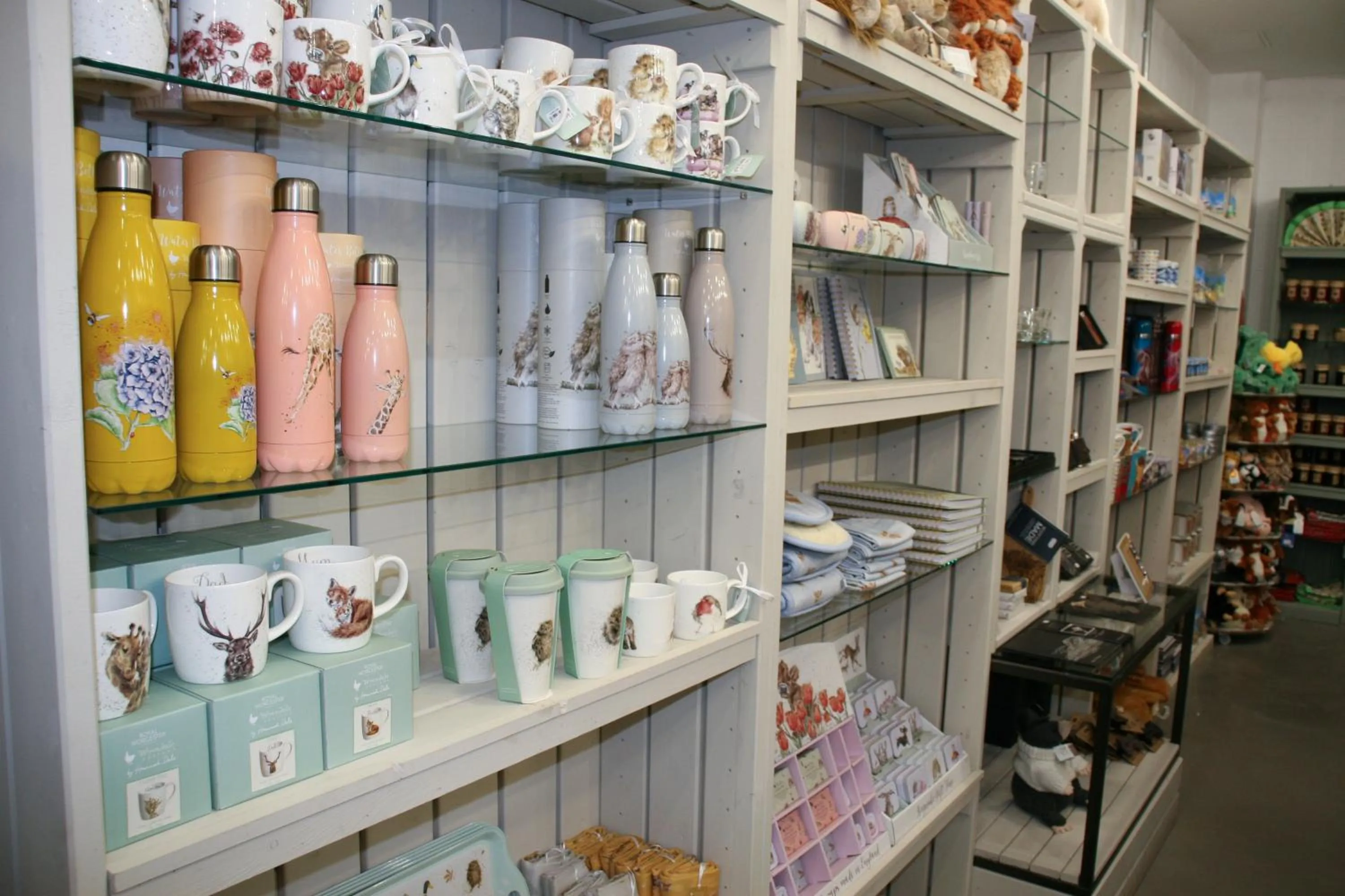 On-site shops in The Base Camp Hotel, Nevis Range