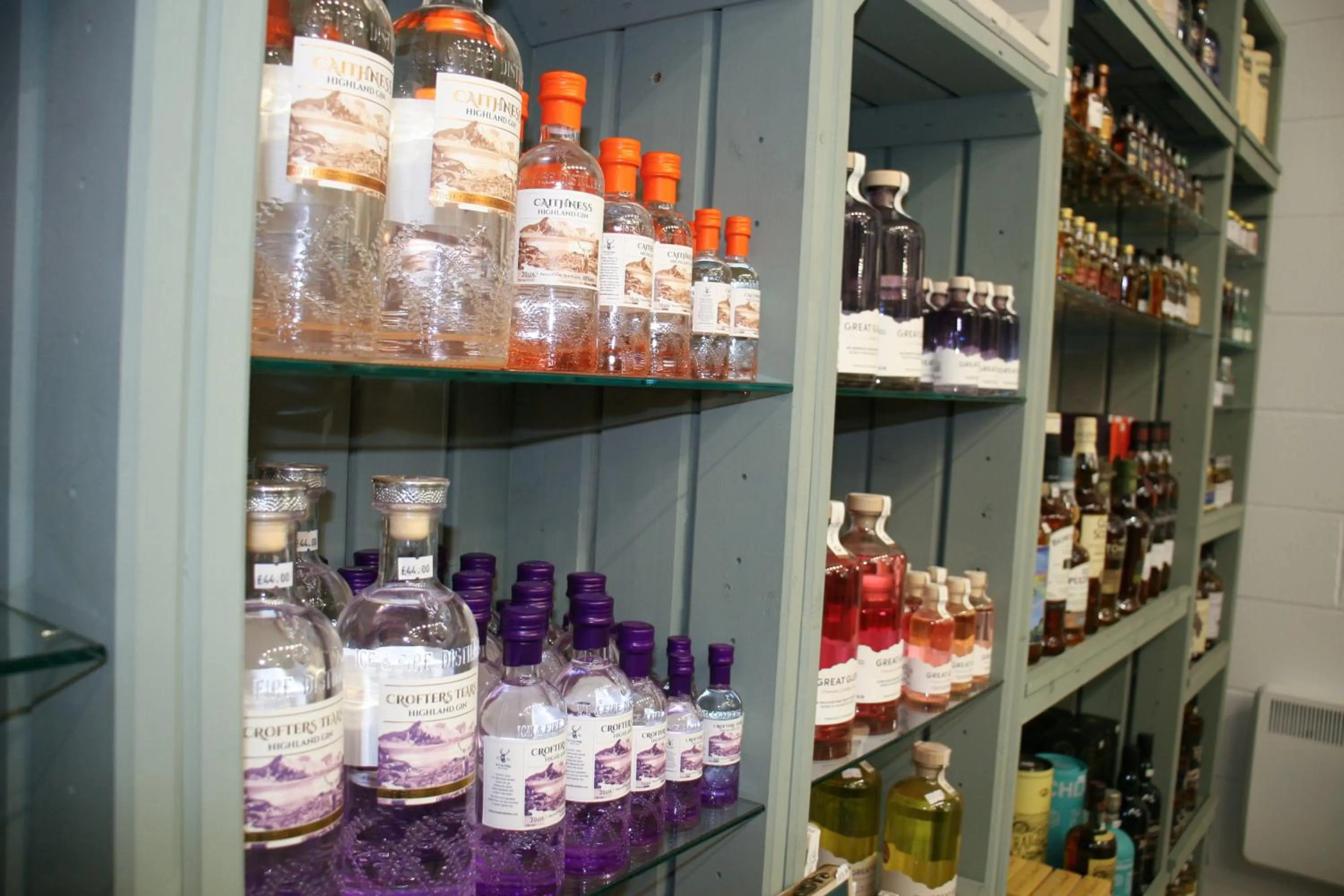 On-site shops in The Base Camp Hotel, Nevis Range