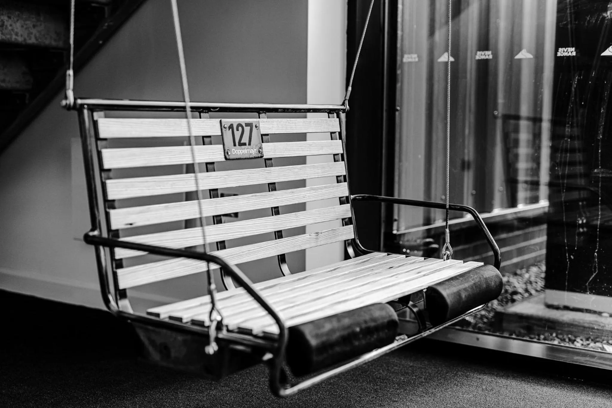 Facade/entrance in The Base Camp Hotel, Nevis Range