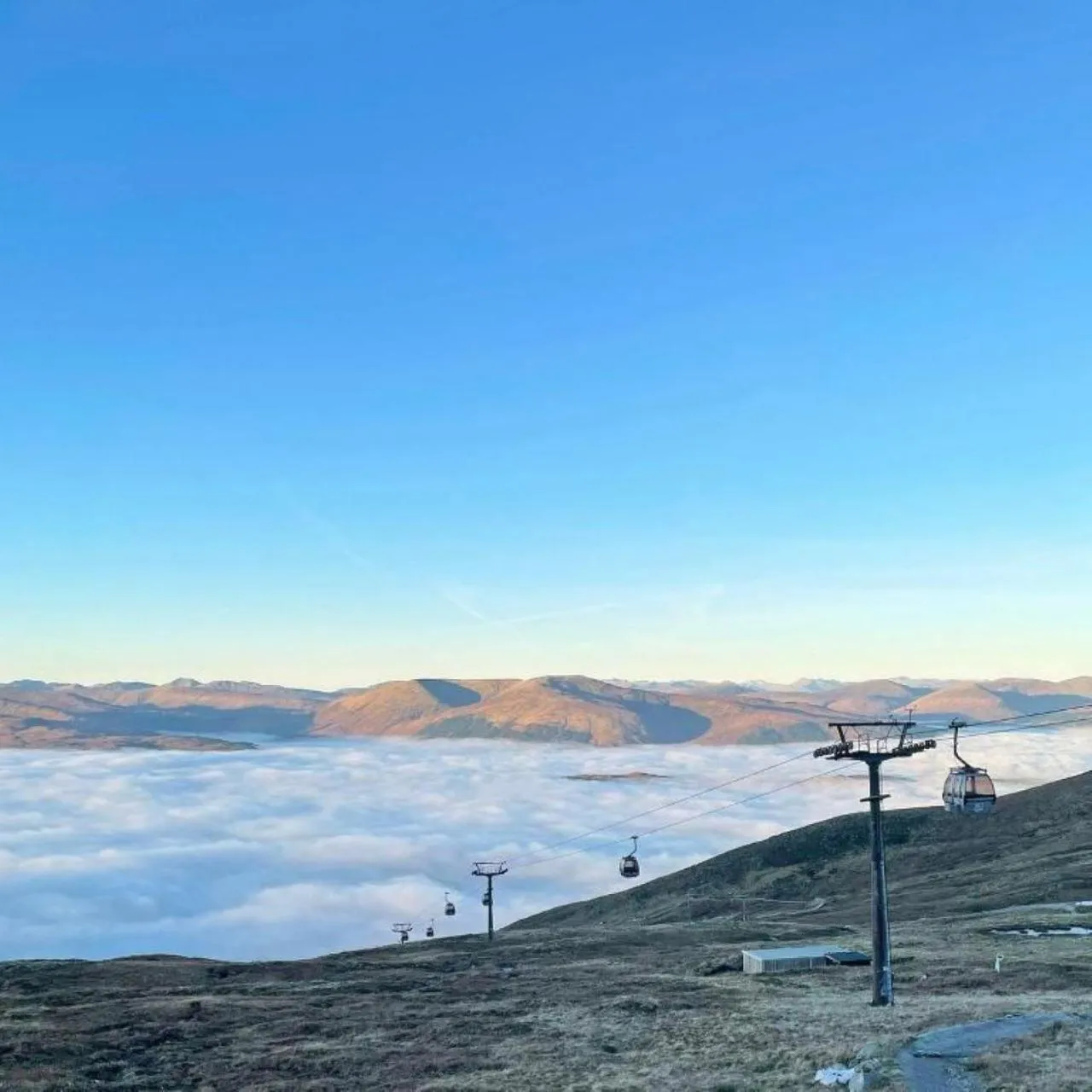 Natural landscape in The Base Camp Hotel, Nevis Range